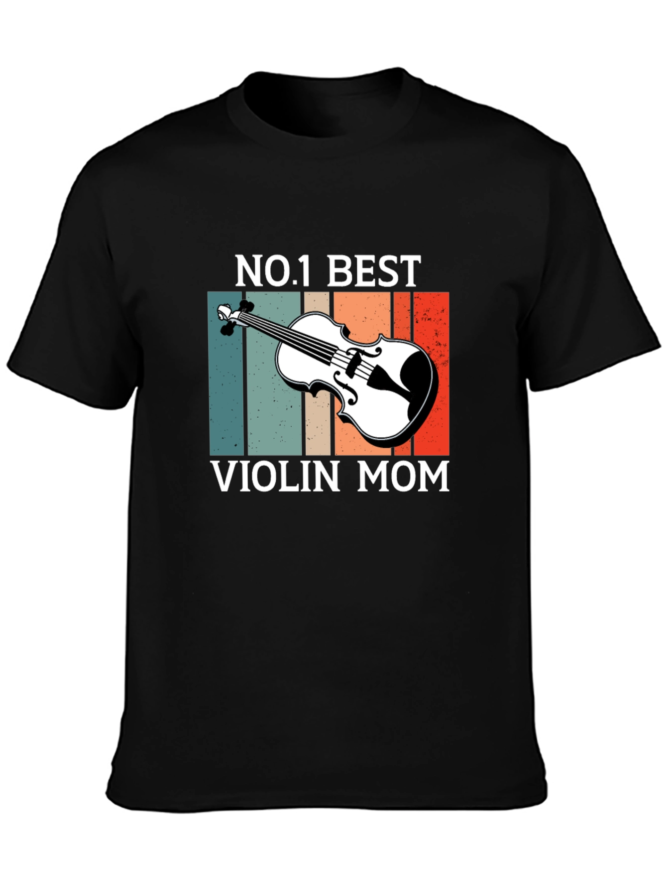 No.1 Best Violin Mom T-Shirt