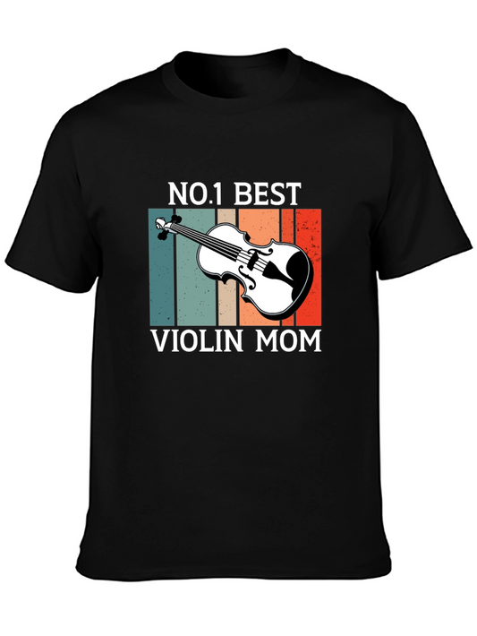 No.1 Best Violin Mom T-Shirt