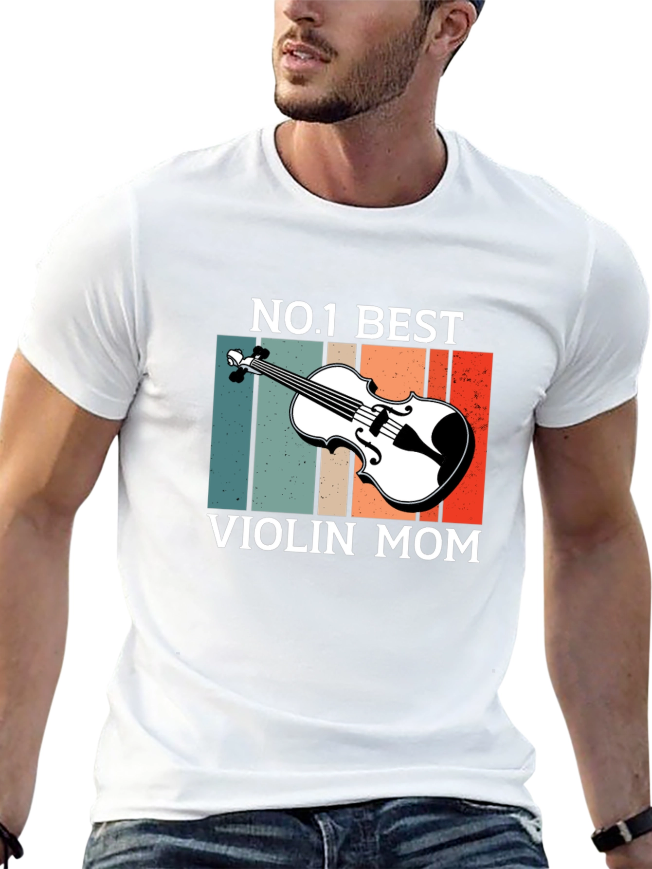 No.1 Best Violin Mom T-Shirt