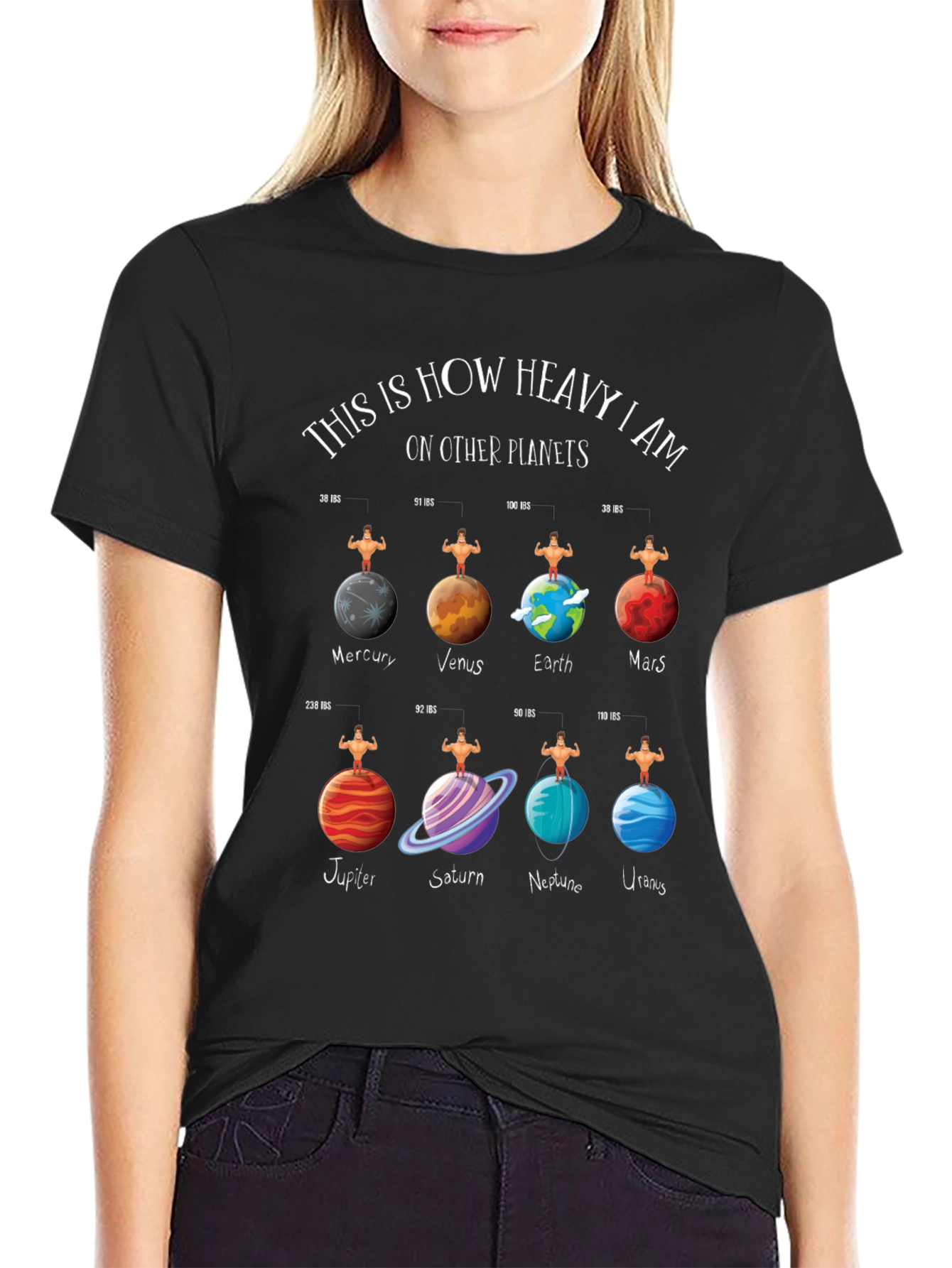 Heavy on Other Planets Graphic Tee