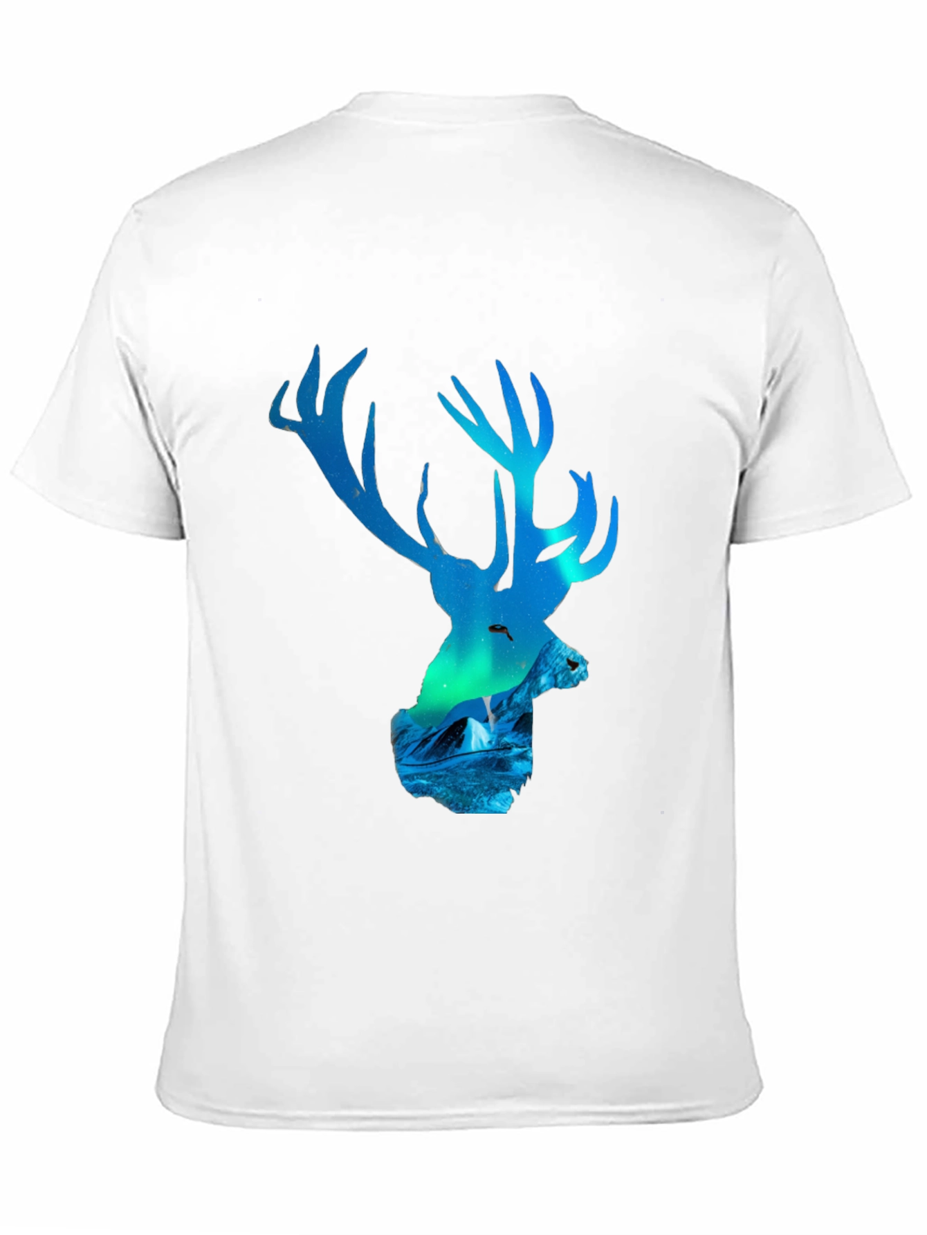 Black Deer Silhouette T-Shirt