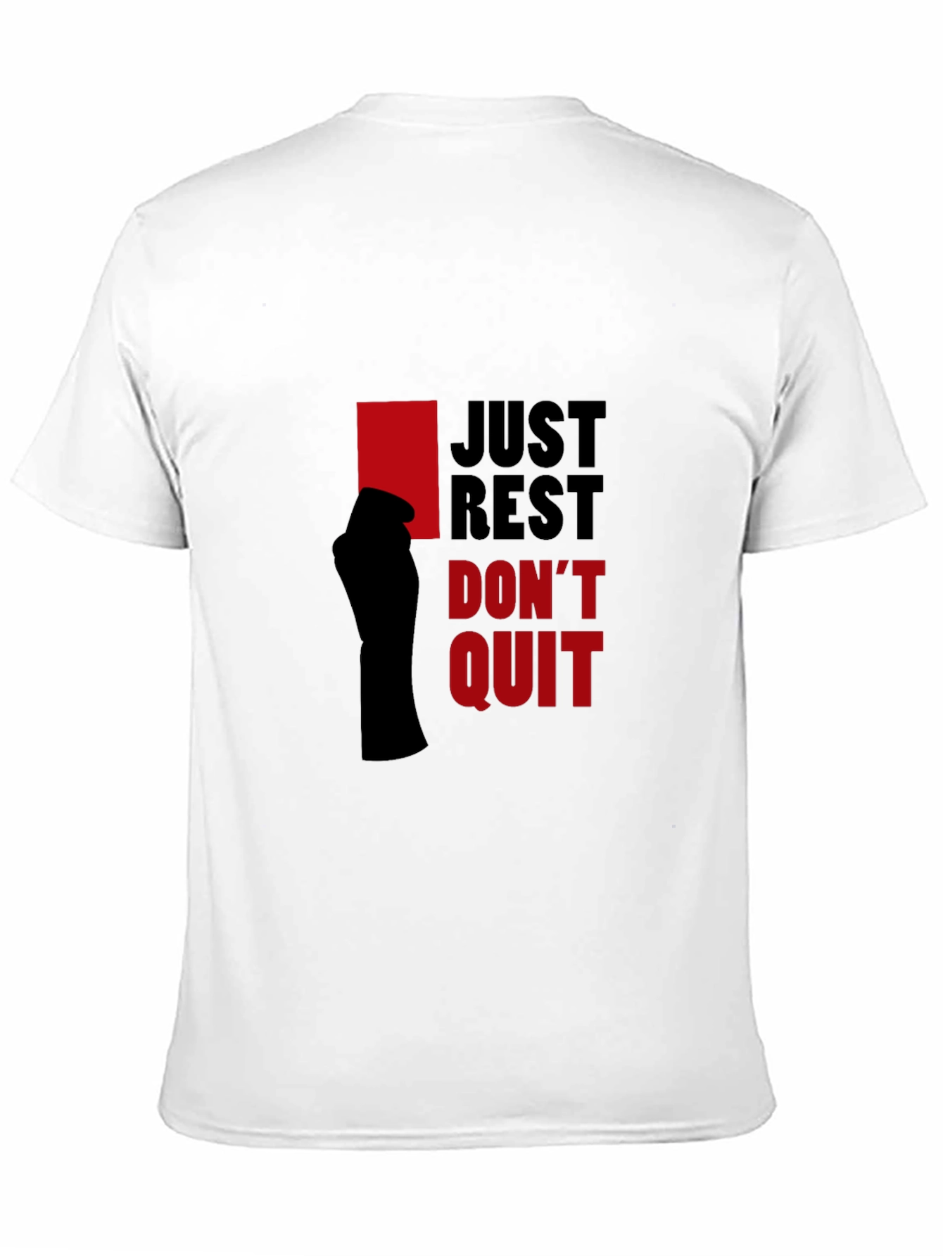 Just Rest Dont Quit Graphic Tee