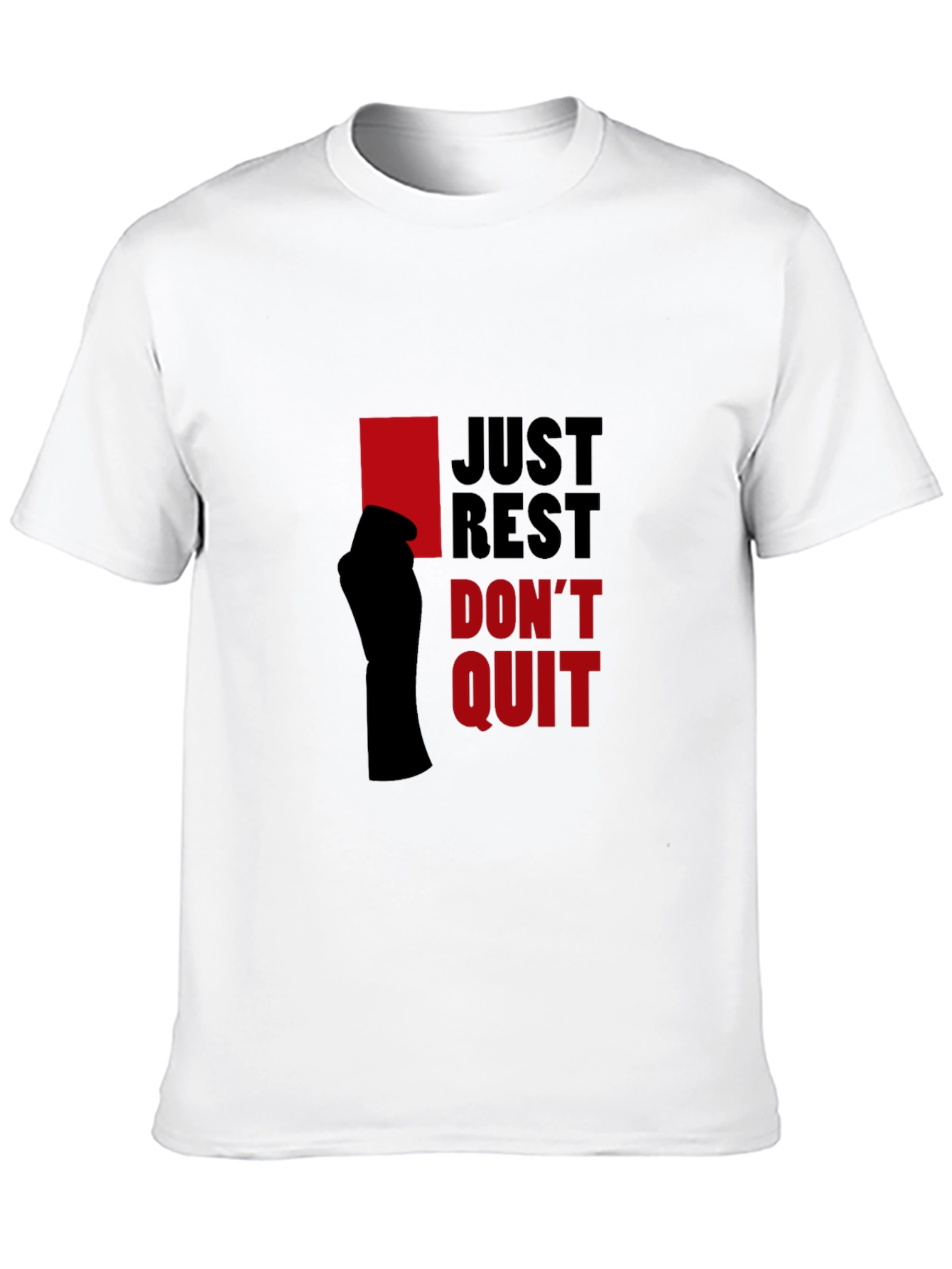 Just Rest Dont Quit Graphic Tee