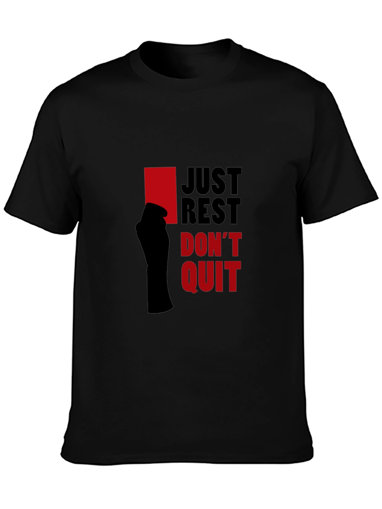 Just Rest Dont Quit Graphic Tee