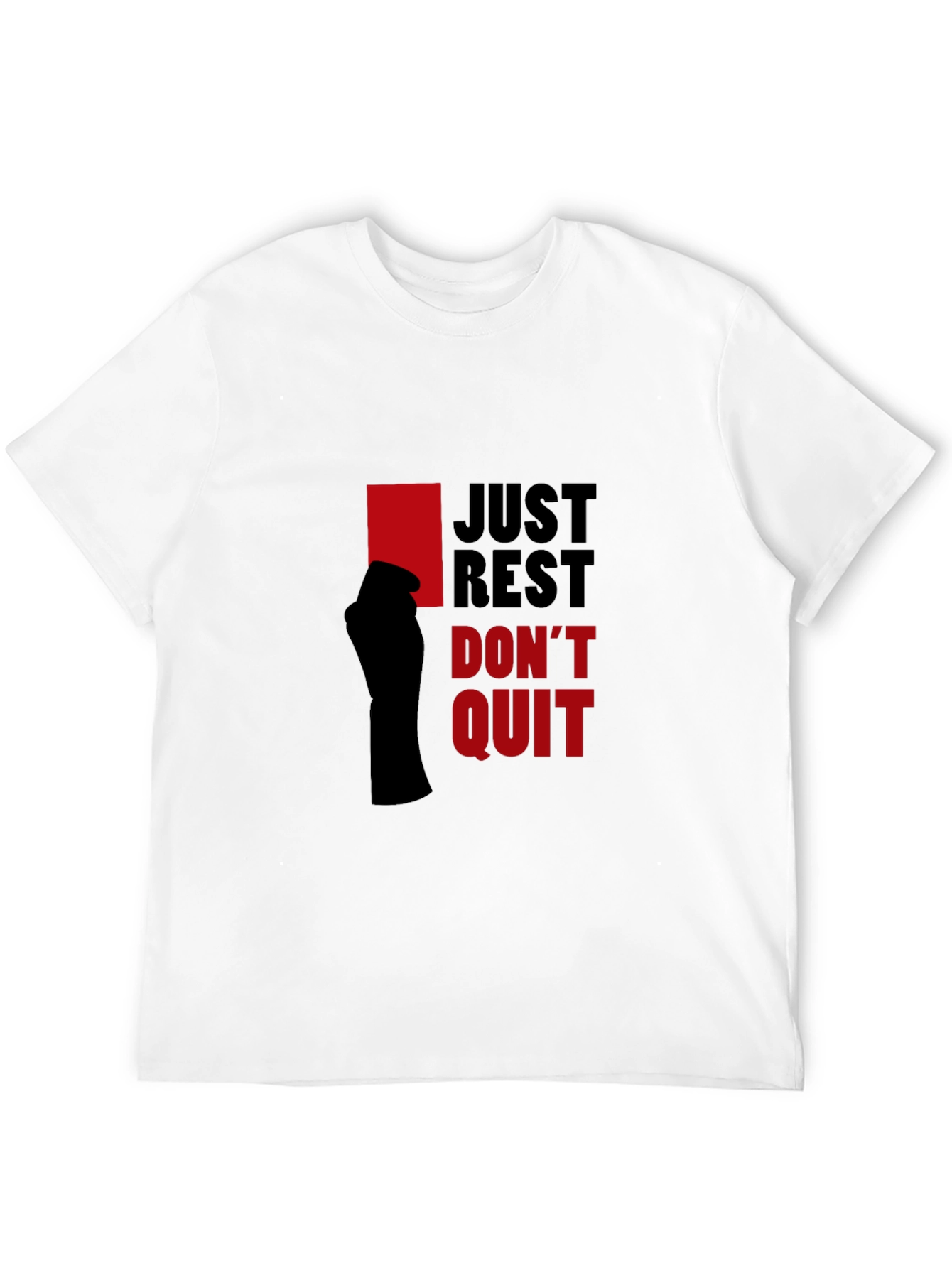 Just Rest Dont Quit Graphic Tee