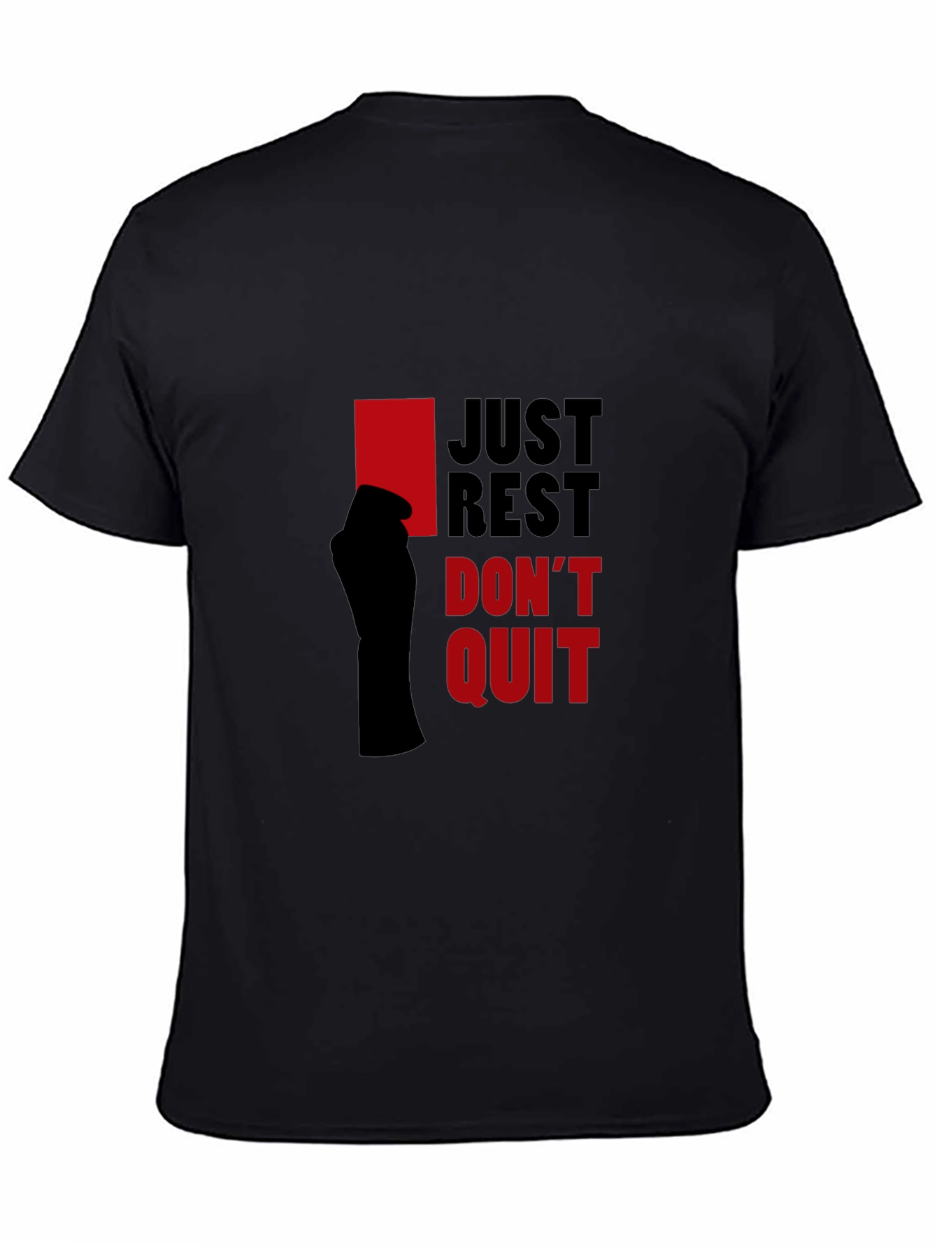 Just Rest Dont Quit Graphic Tee
