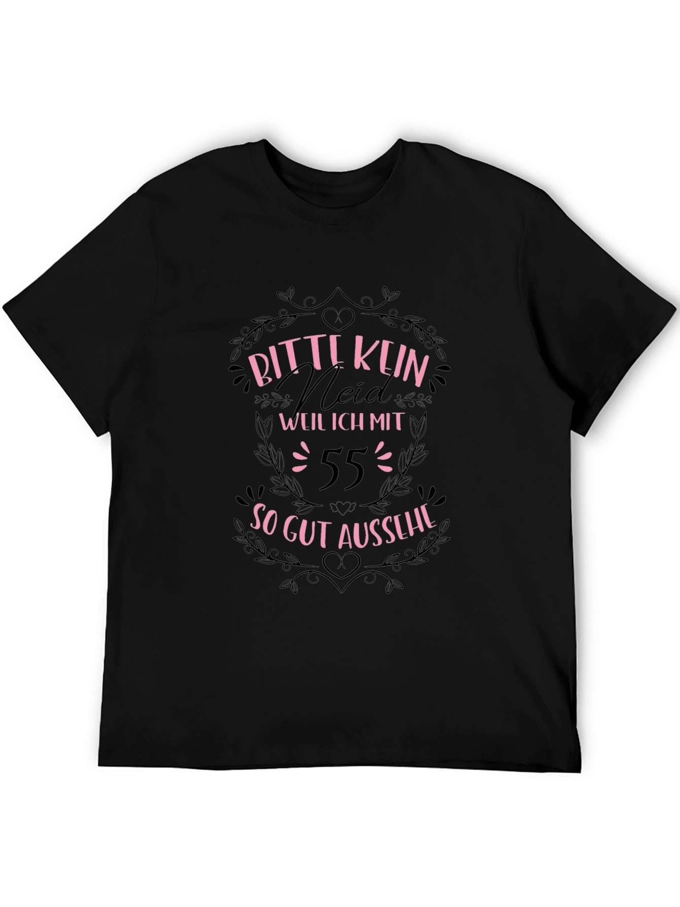 Funny 55th Birthday T-Shirt - Bitte Kein Neid