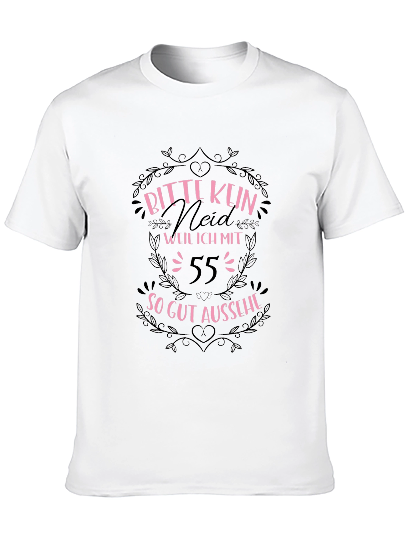 Funny 55th Birthday T-Shirt - Bitte Kein Neid