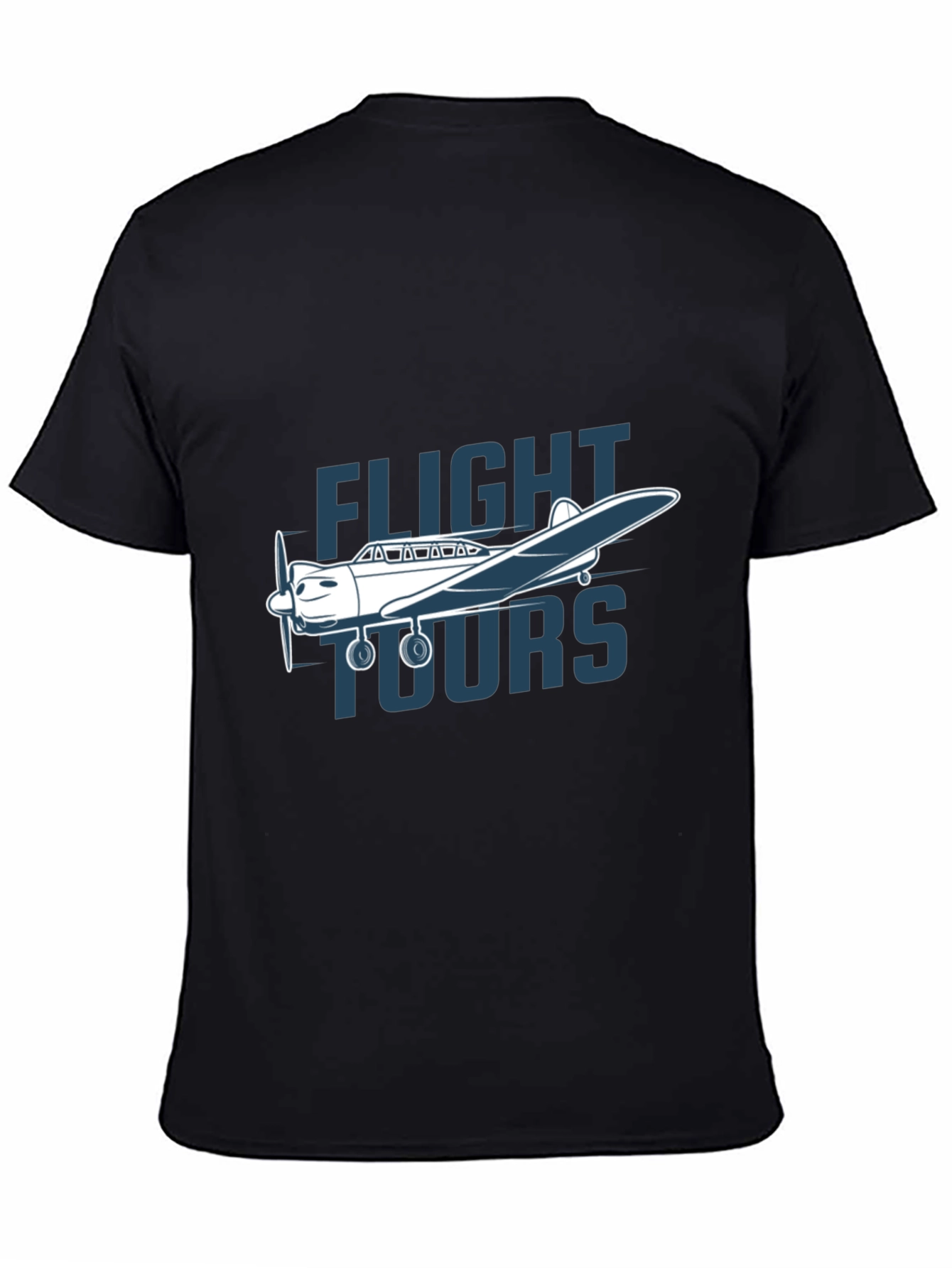Flight Tours Graphic Tee - Airplane T-Shirt