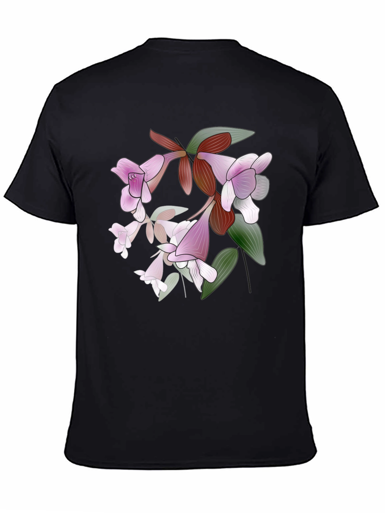 Floral Print T-Shirt - Stylish Botanical Design