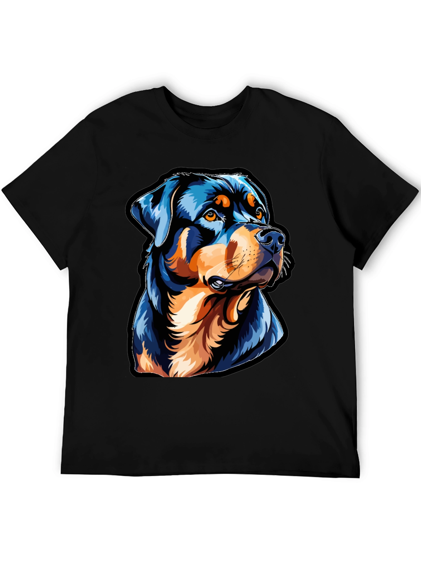 Rottweiler Graphic Tee - Cool Dog Lover T-Shirt