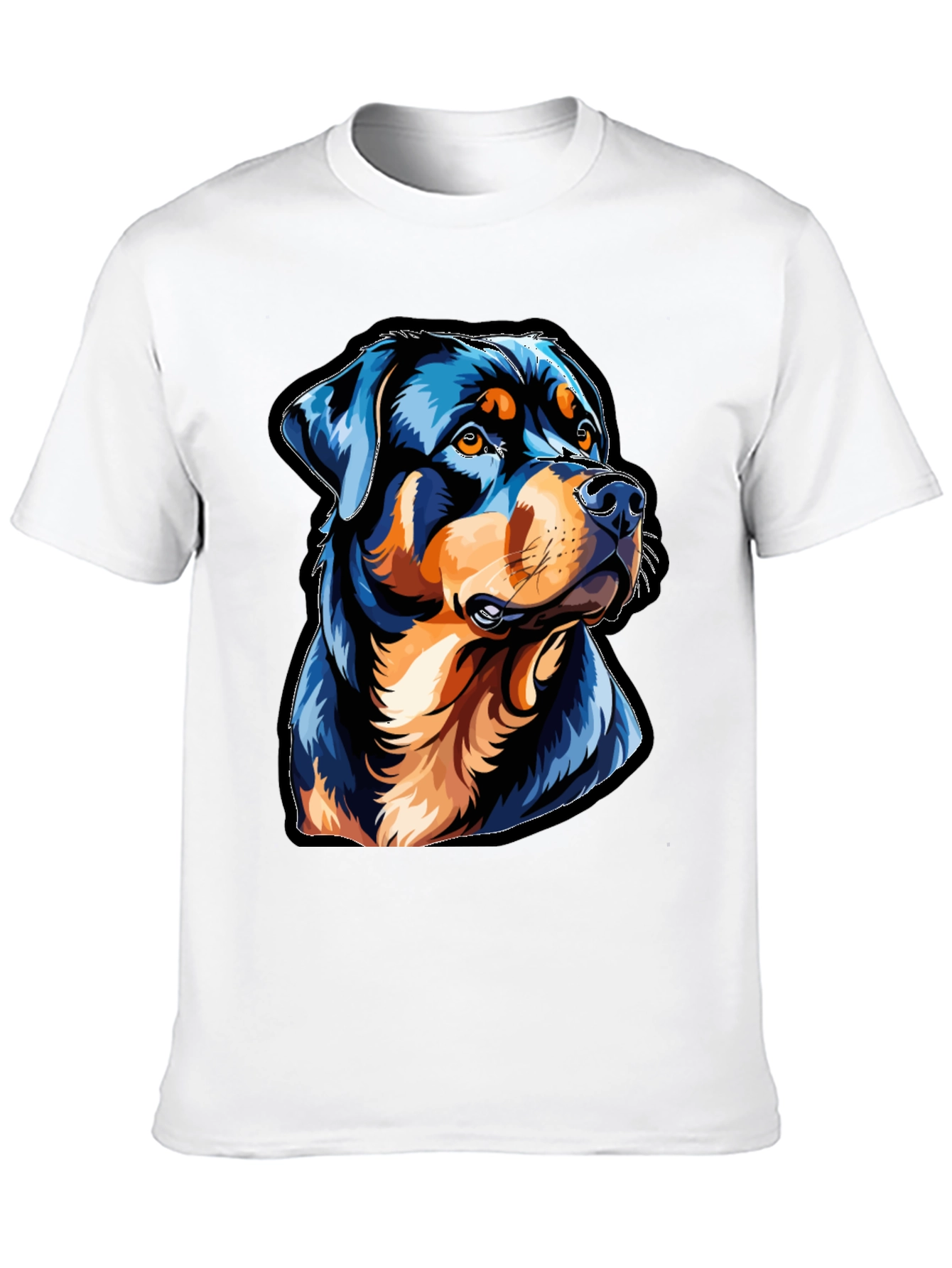 Rottweiler Graphic Tee - Cool Dog Lover T-Shirt