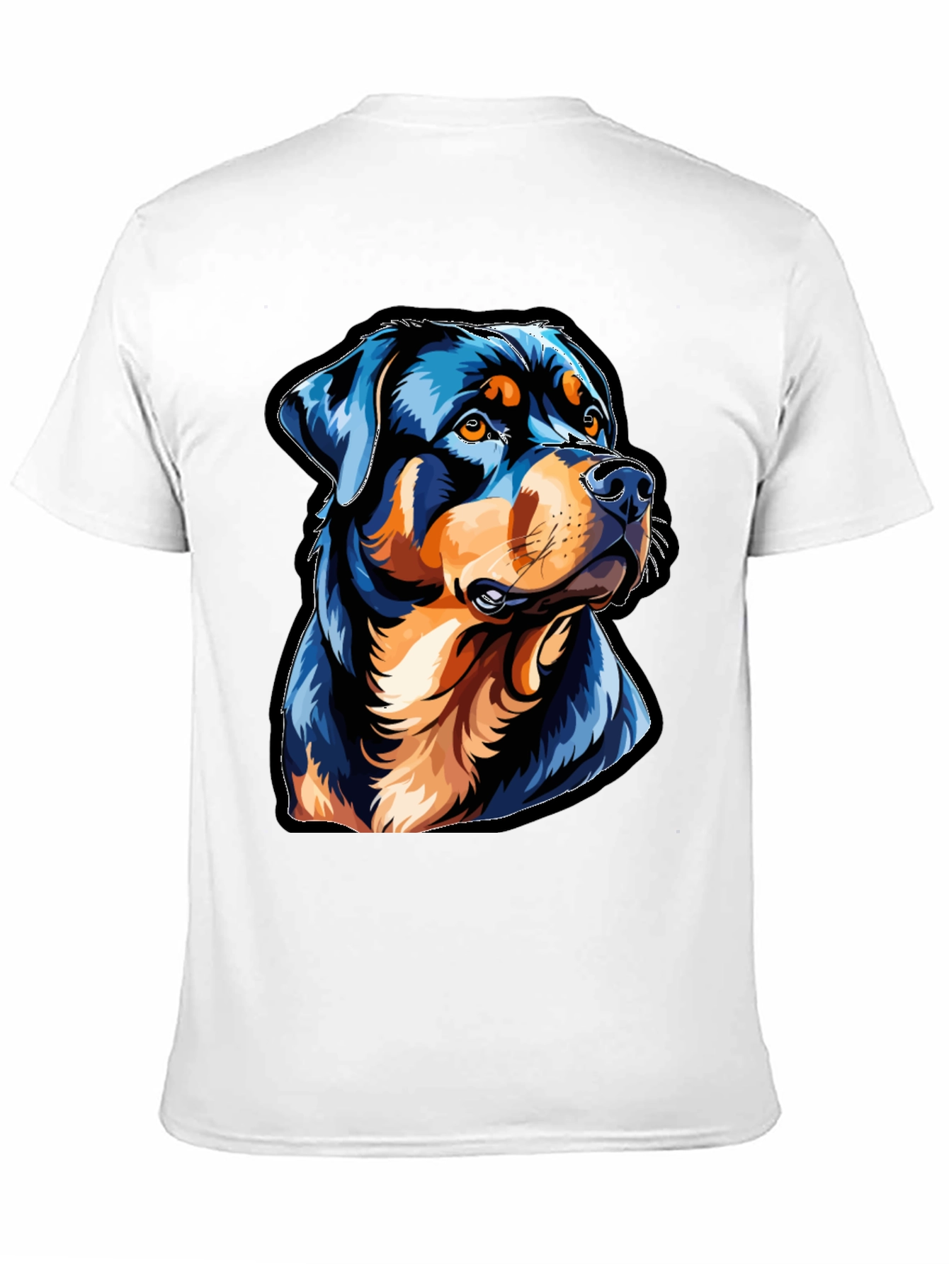 Rottweiler Graphic Tee - Cool Dog Lover T-Shirt