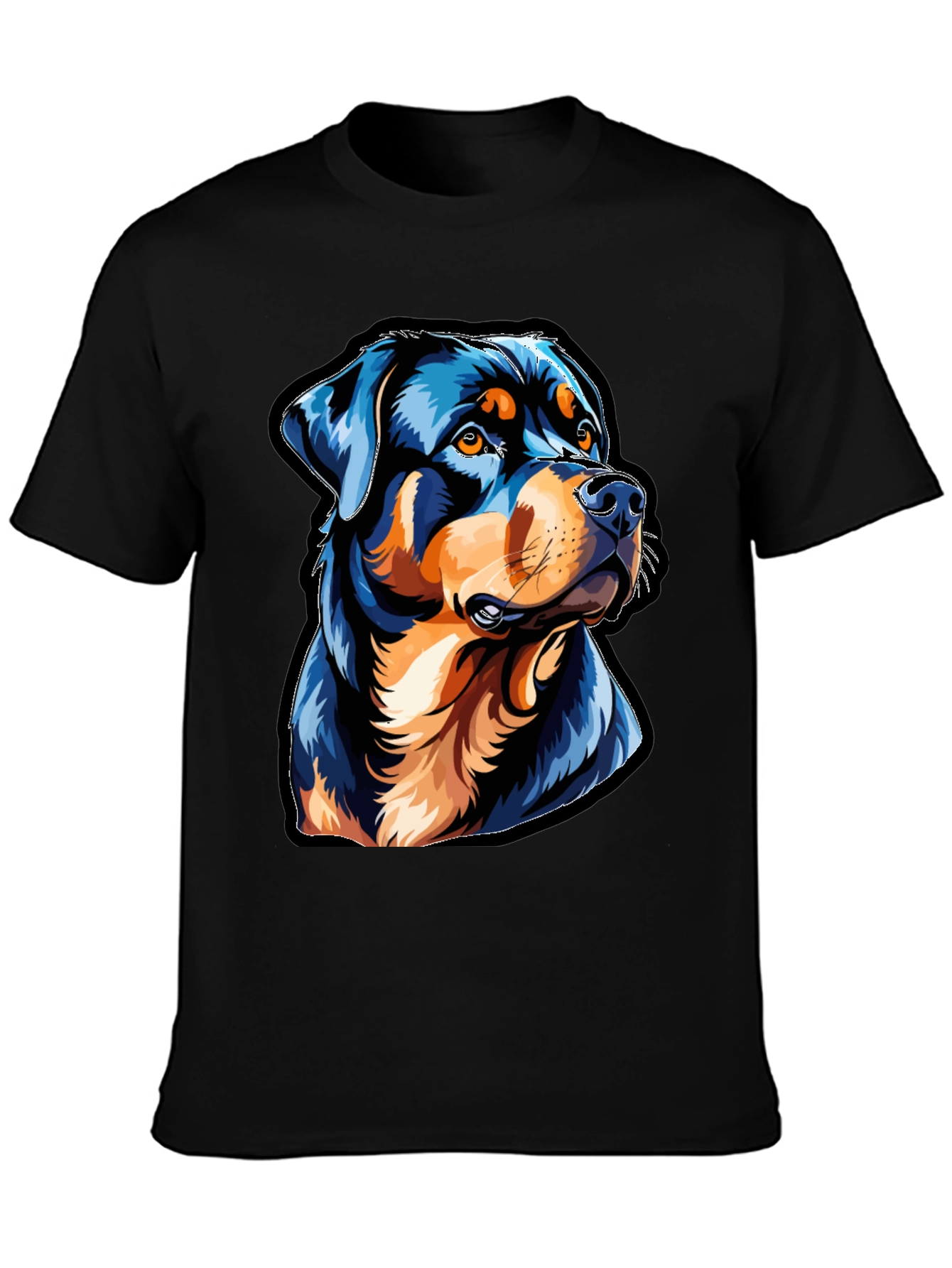 Rottweiler Graphic Tee - Cool Dog Lover T-Shirt