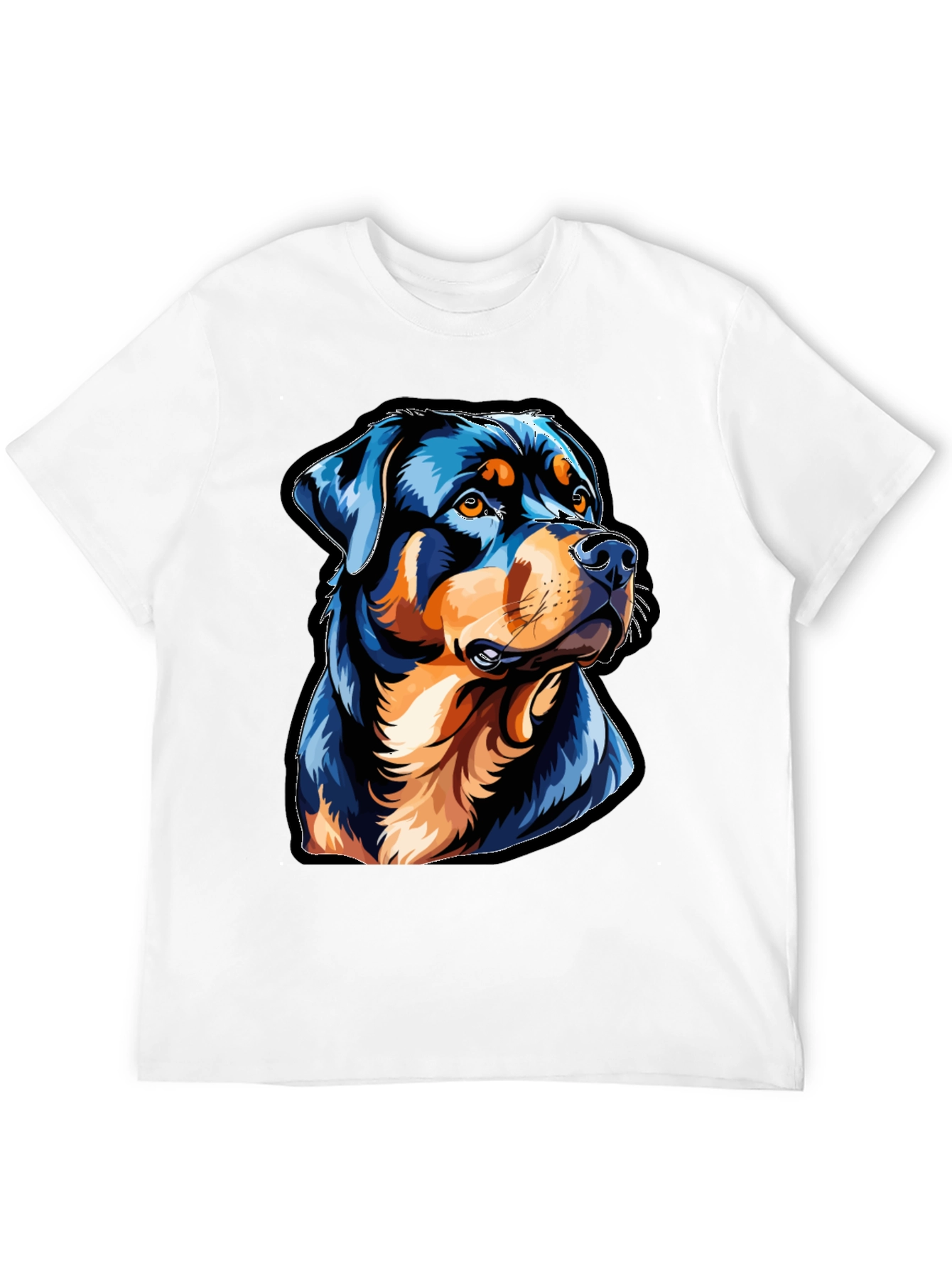 Rottweiler Graphic Tee - Cool Dog Lover T-Shirt