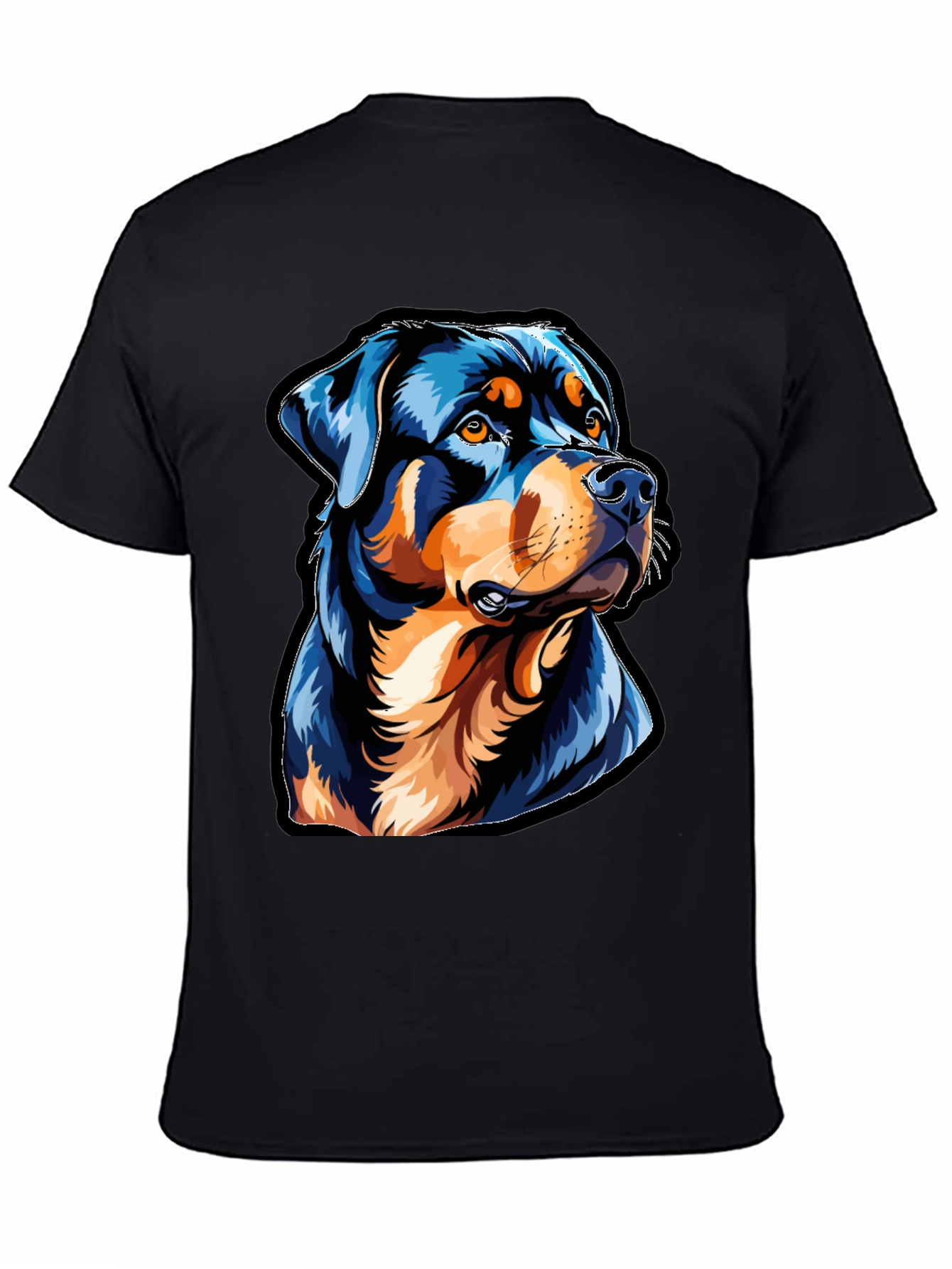 Rottweiler Graphic Tee - Cool Dog Lover T-Shirt
