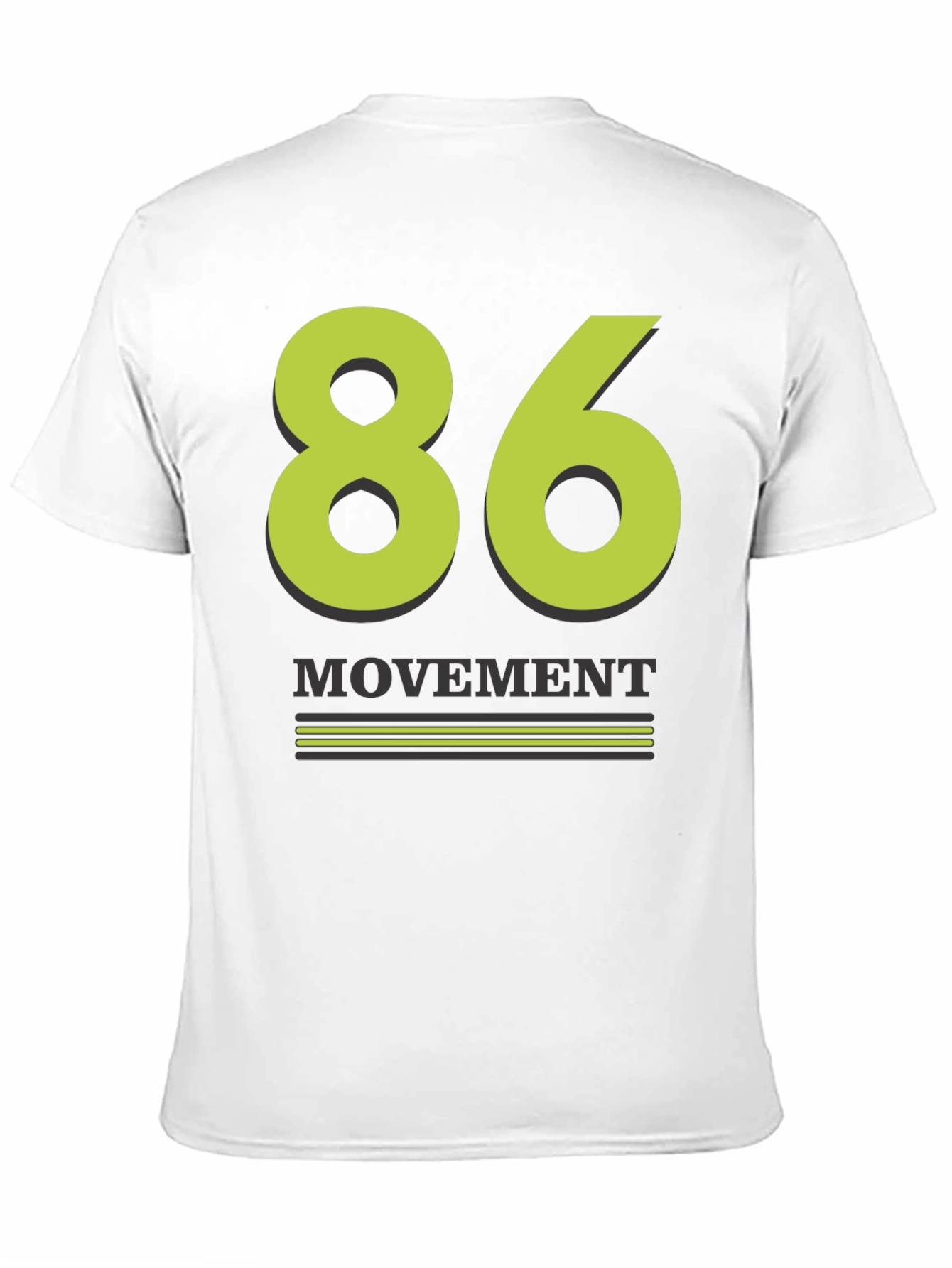 86 Movement Graphic Tee - Black