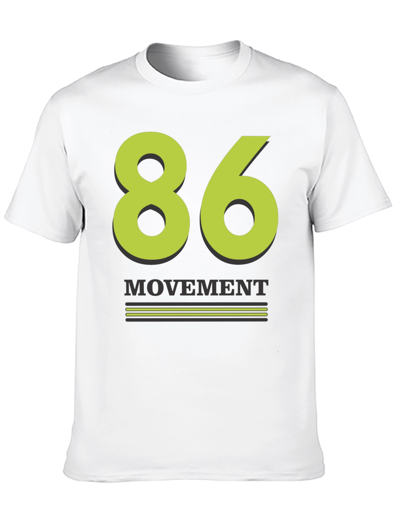 86 Movement Graphic Tee - Black
