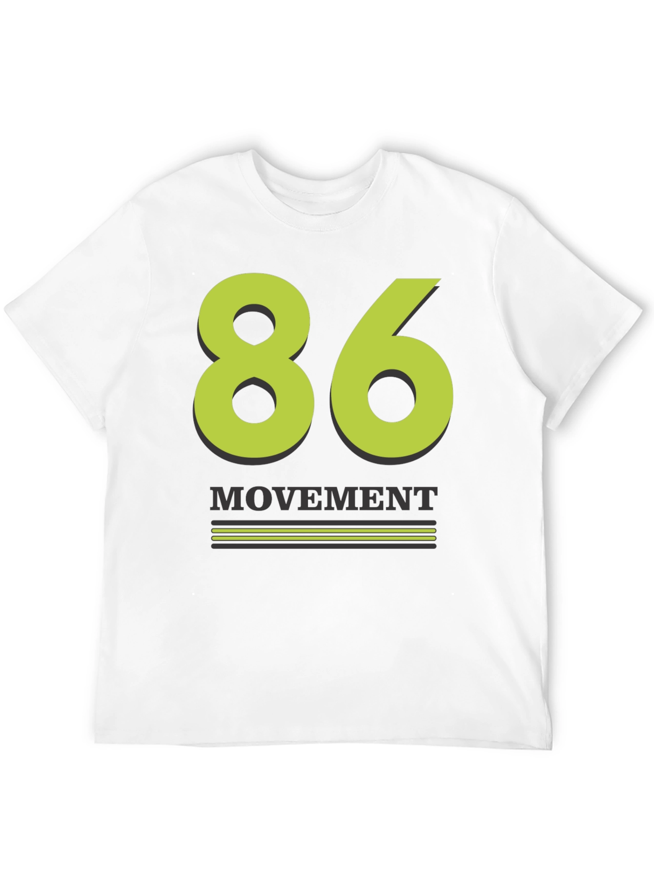 86 Movement Graphic Tee - Black