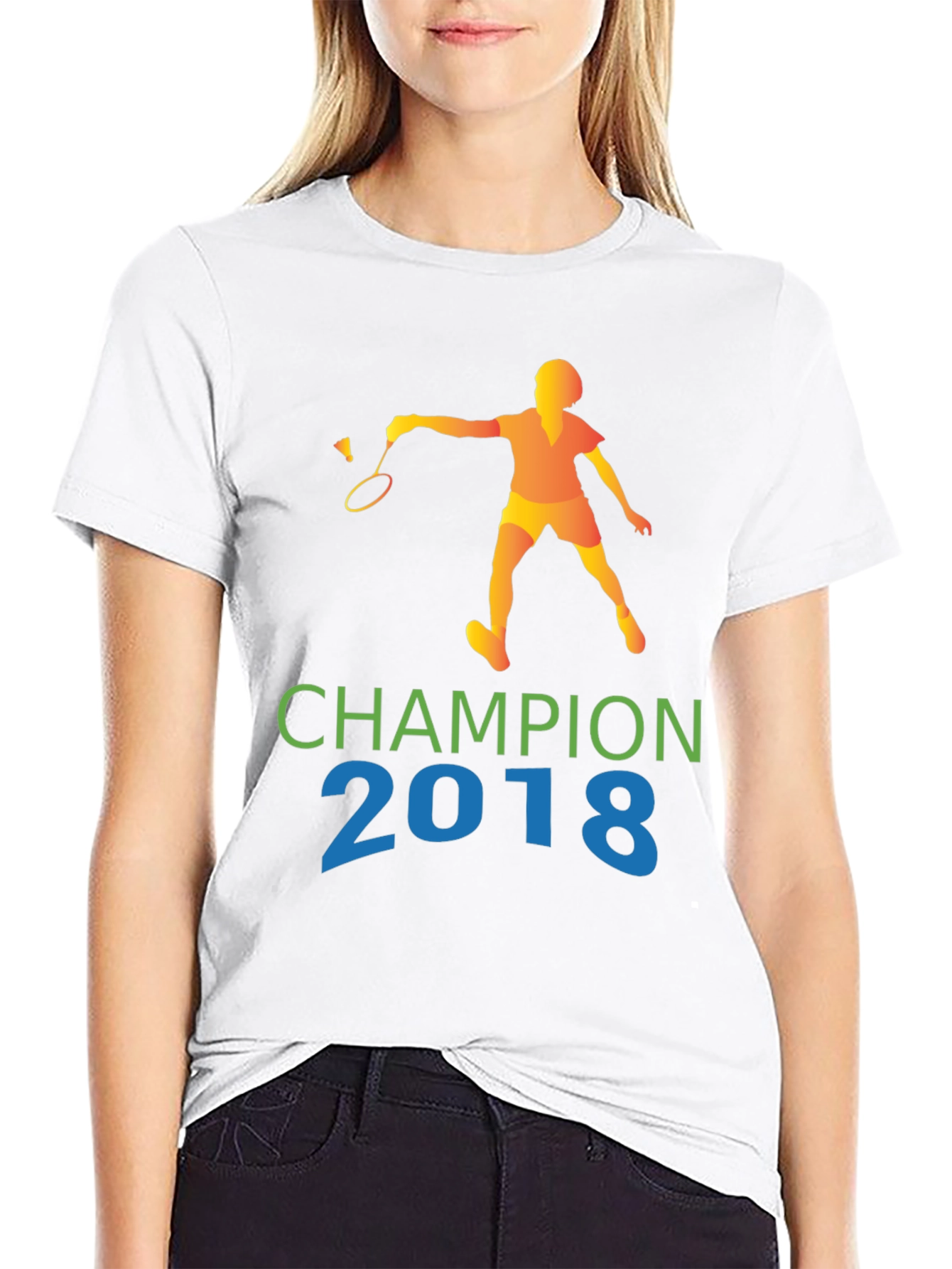 Champion 2018 Badminton T-Shirt