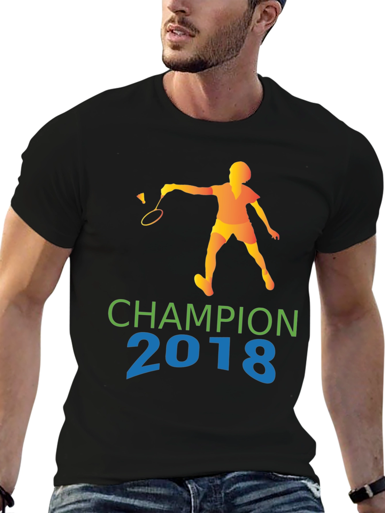 Champion 2018 Badminton T-Shirt
