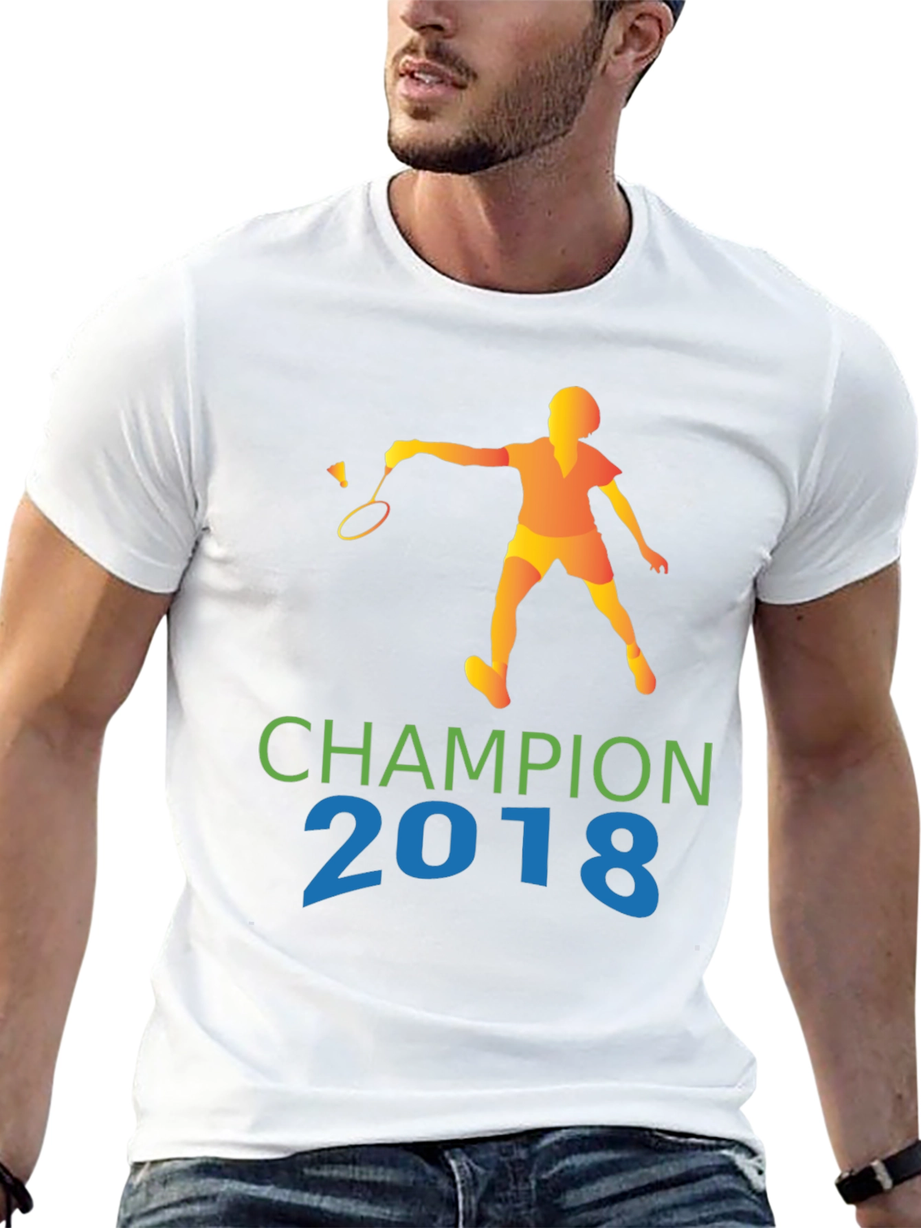 Champion 2018 Badminton T-Shirt