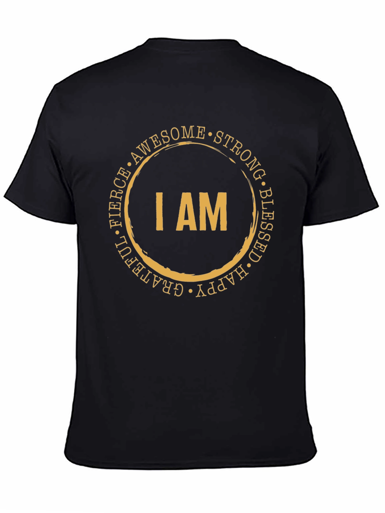 Inspirational I AM Graphic Tee - Motivational Shirt