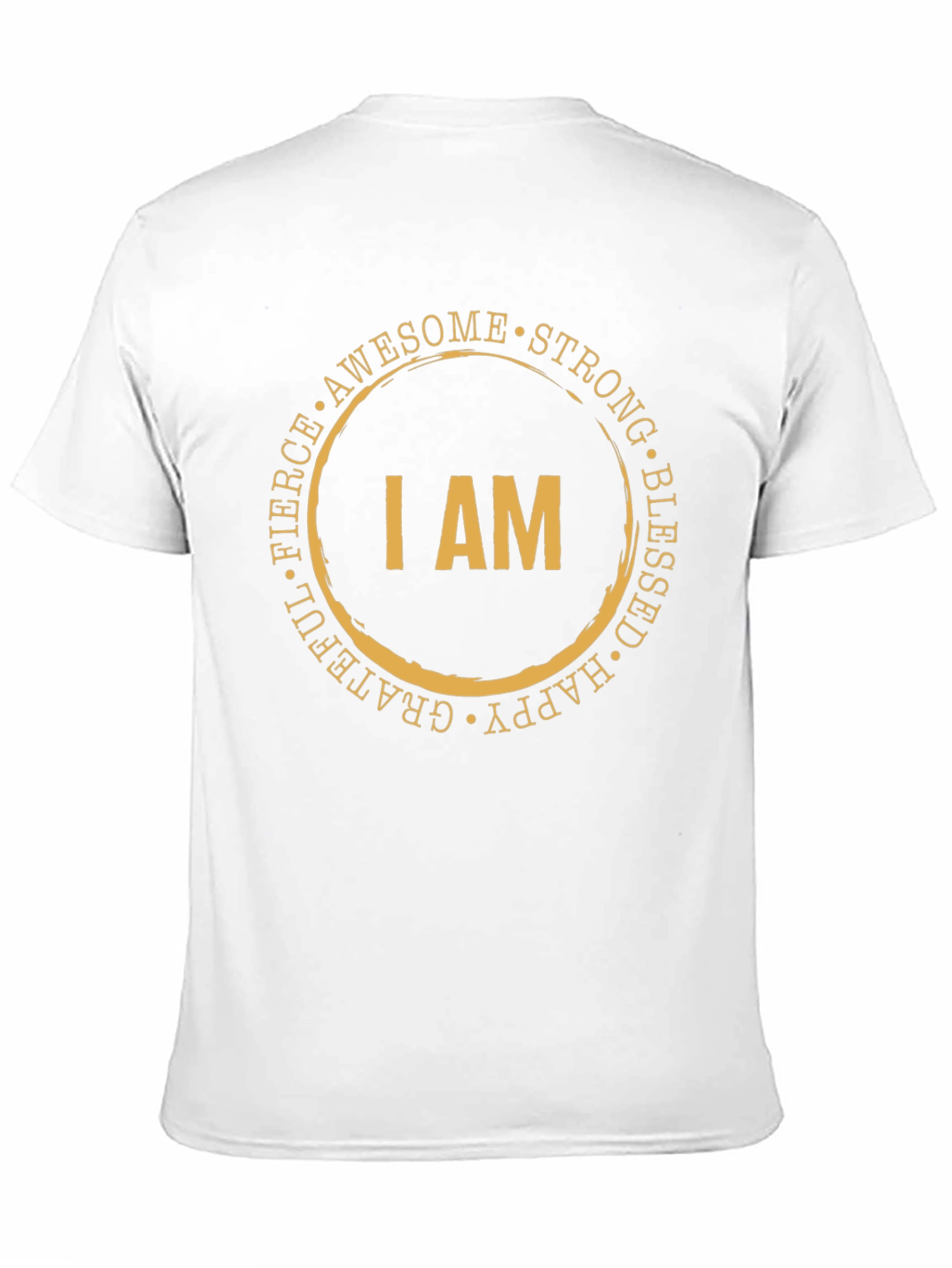 Inspirational I AM Graphic Tee - Motivational Shirt
