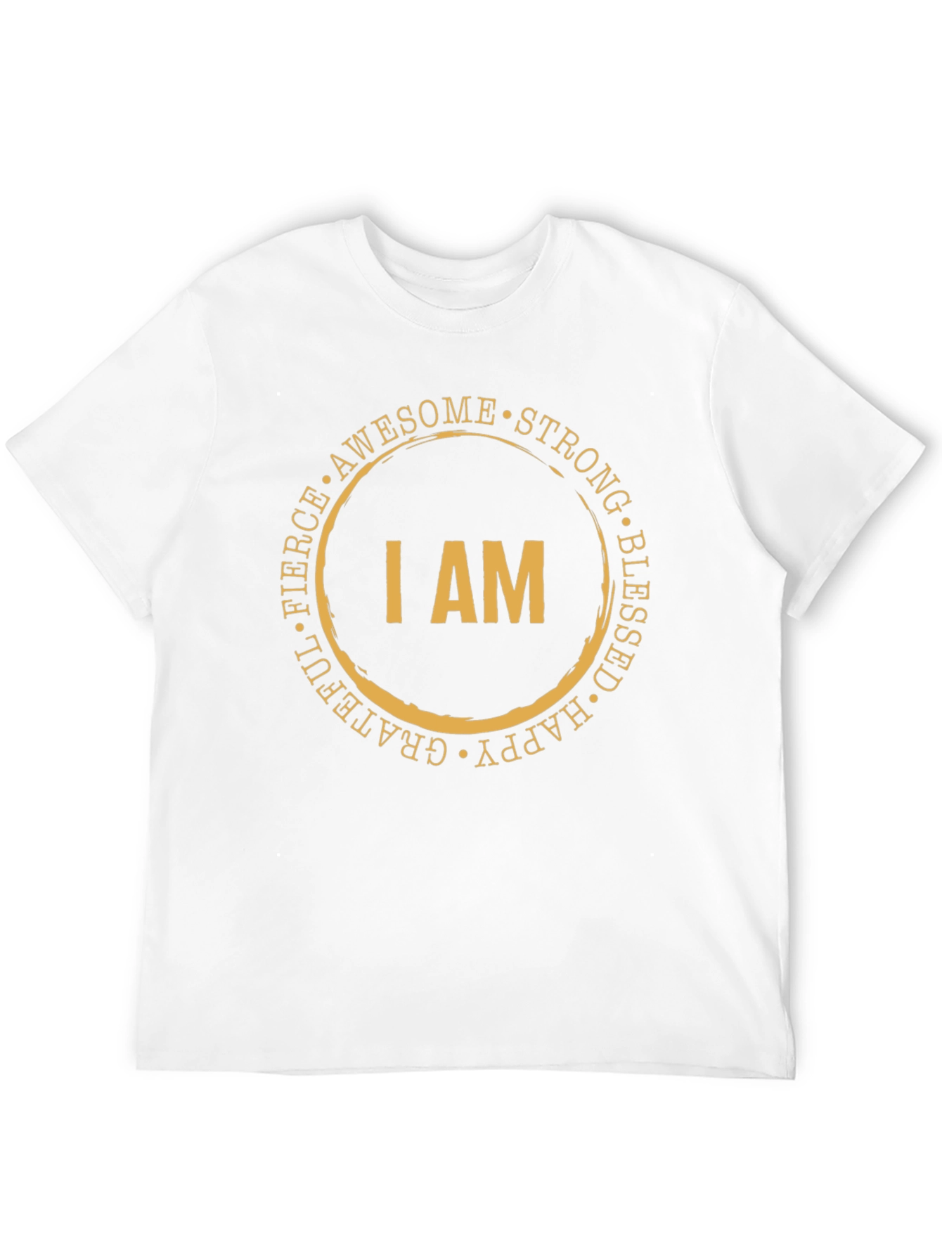 Inspirational I AM Graphic Tee - Motivational Shirt