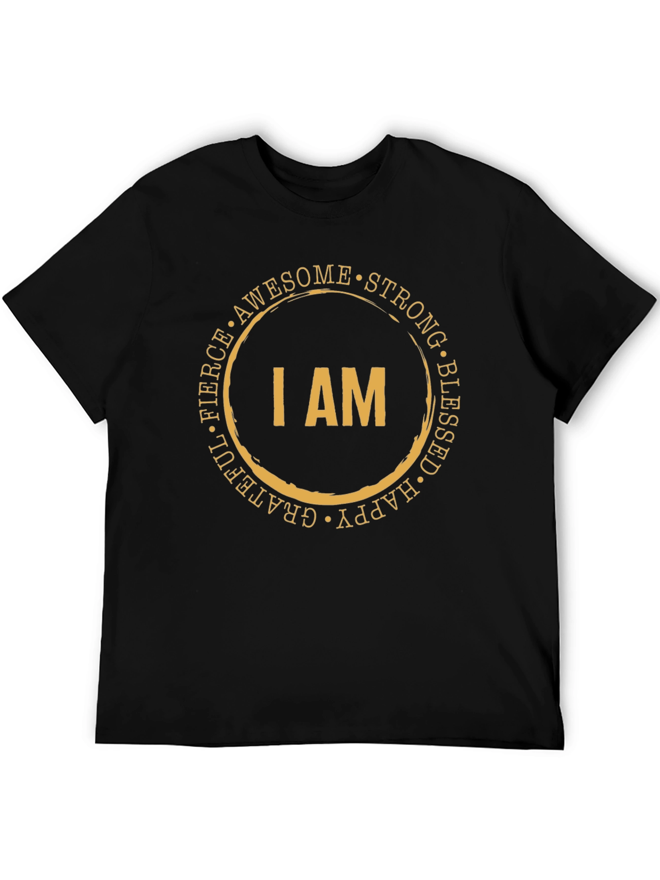 Inspirational I AM Graphic Tee - Motivational Shirt
