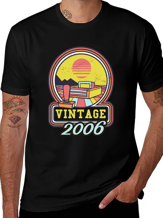 Vintage 2006 T-Shirt Retro Gaming Style