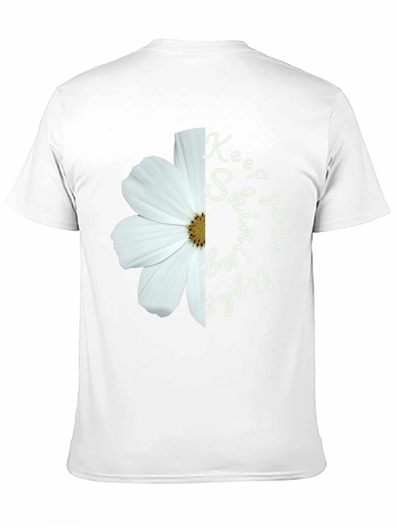 Keep Shining Tee: Flower Power Shirt