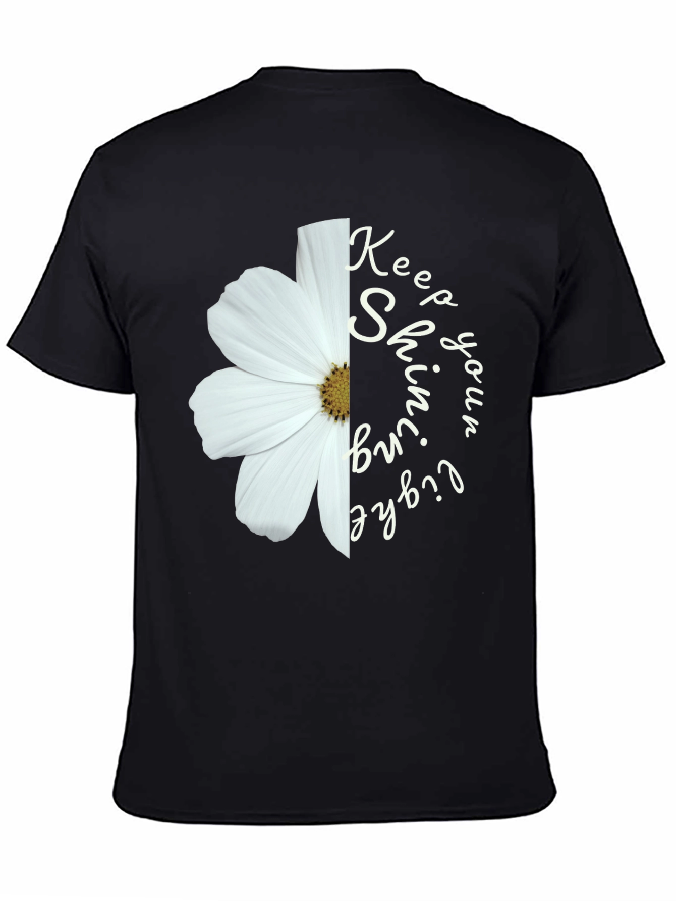 Keep Shining Tee: Flower Power Shirt