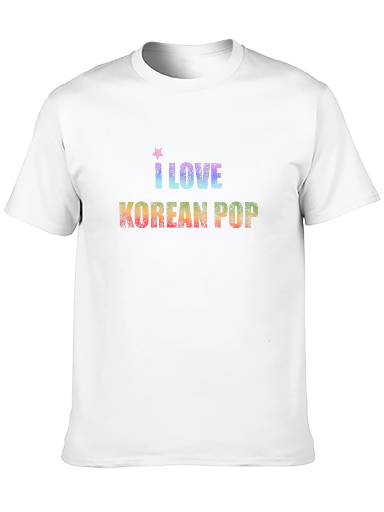I Love Korean Pop Graphic T-Shirt
