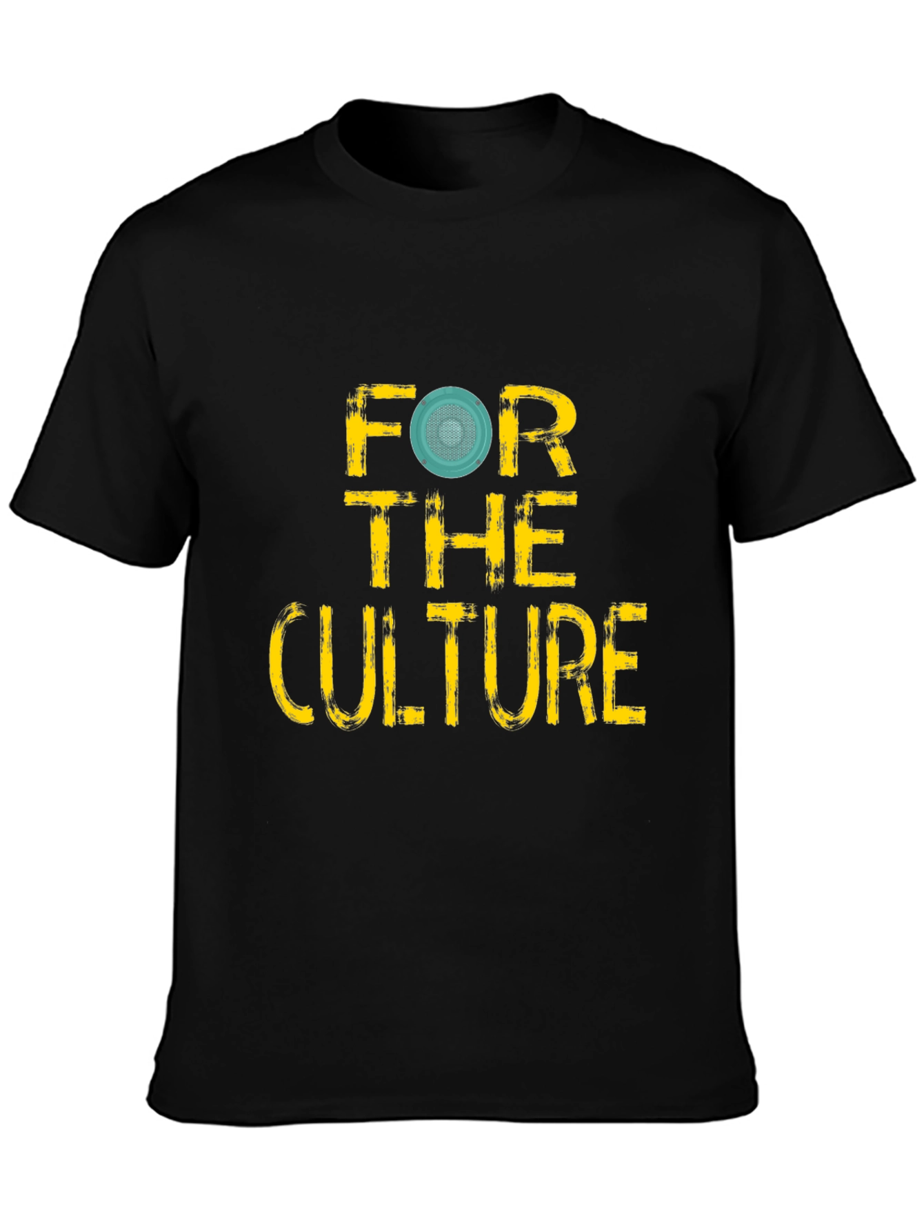 For the Culture Graphic Tee - Black