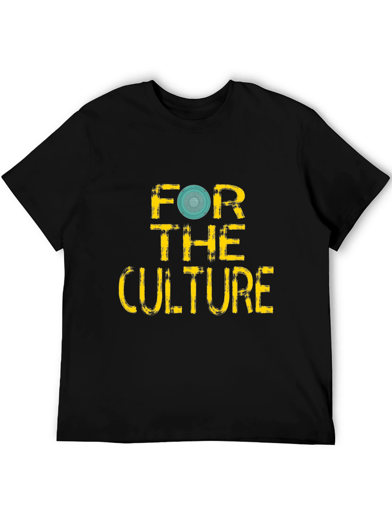 For the Culture Graphic Tee - Black