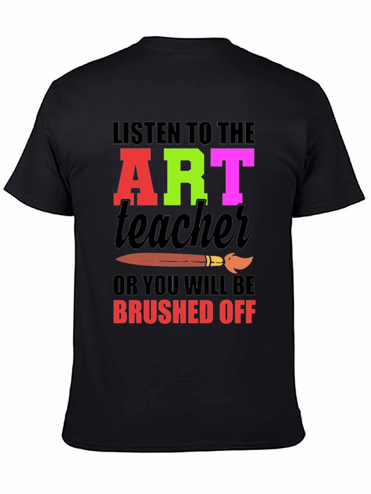 Art Teacher Graphic Tee - Brushed Off