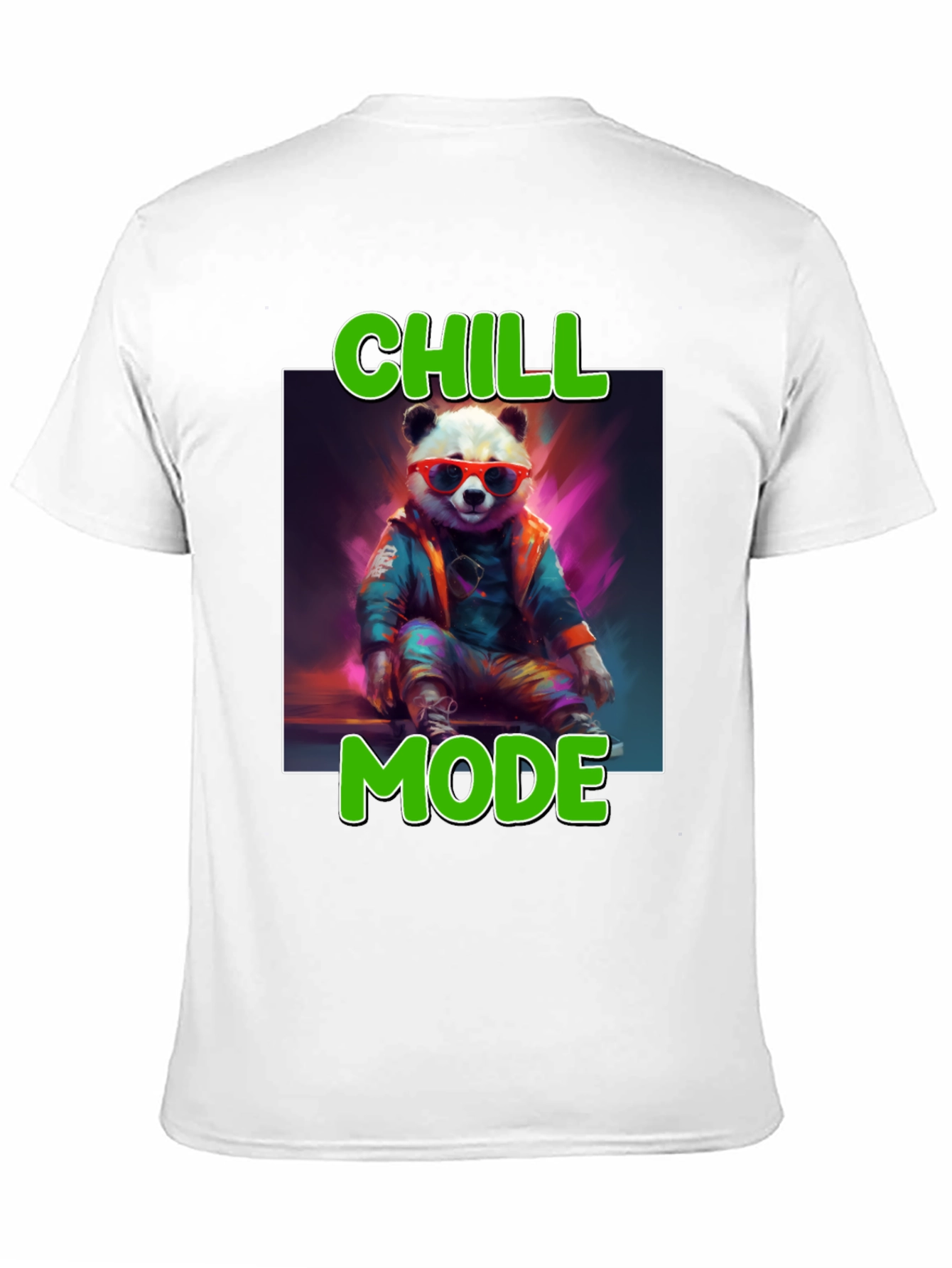 Chill Mode Panda Graphic Tee