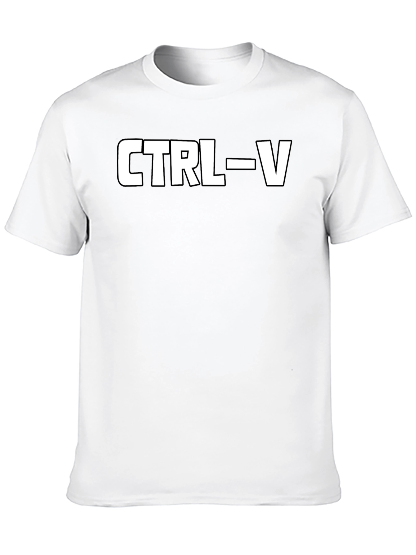 CTRL-V Paste Command Black T-Shirt