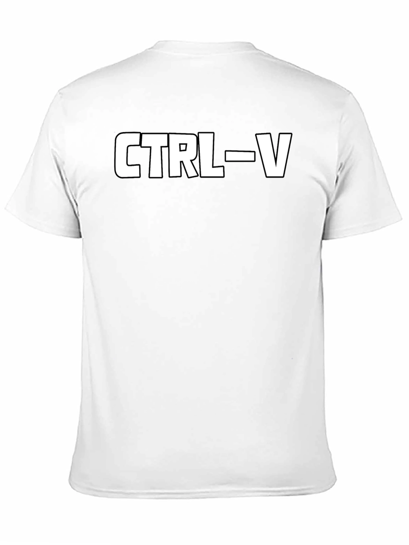 CTRL-V Paste Command Black T-Shirt