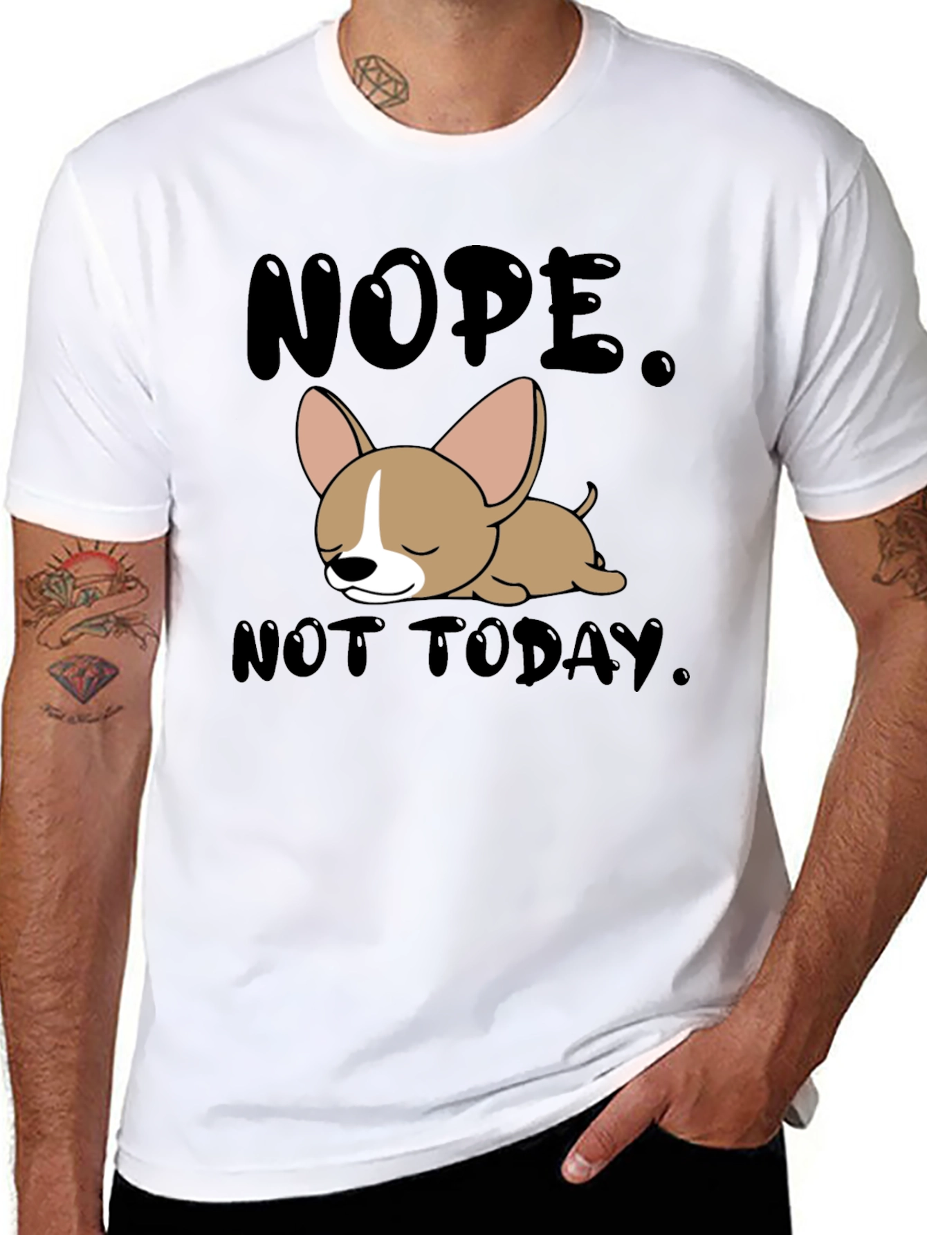Nope Not Today Graphic T-Shirt