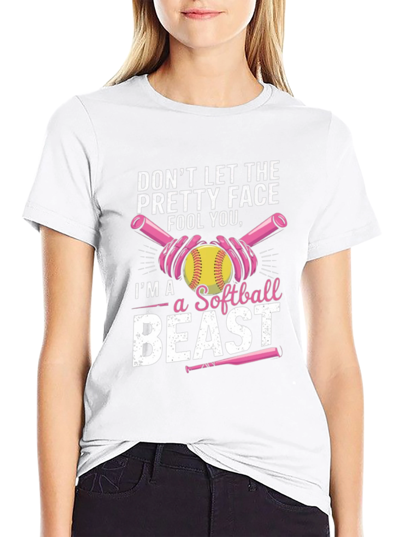 Softball Beast T-Shirt - Funny Sport Tee