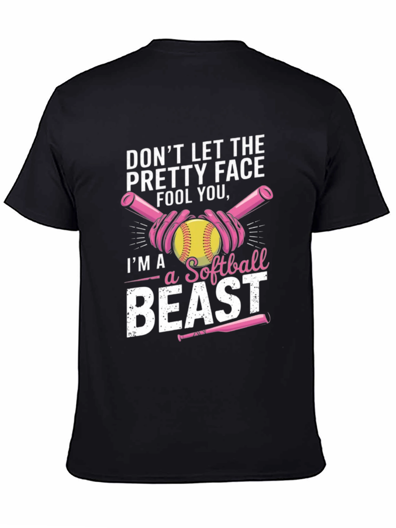 Softball Beast T-Shirt - Funny Sport Tee