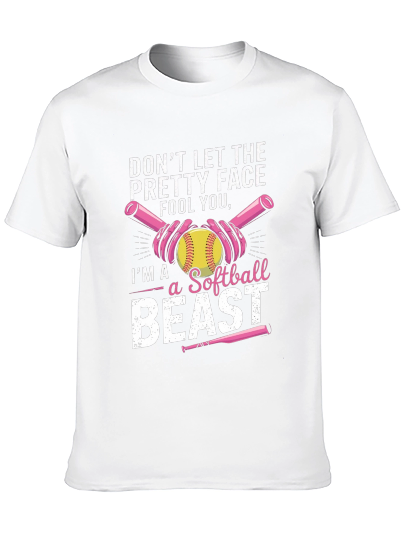 Softball Beast T-Shirt - Funny Sport Tee