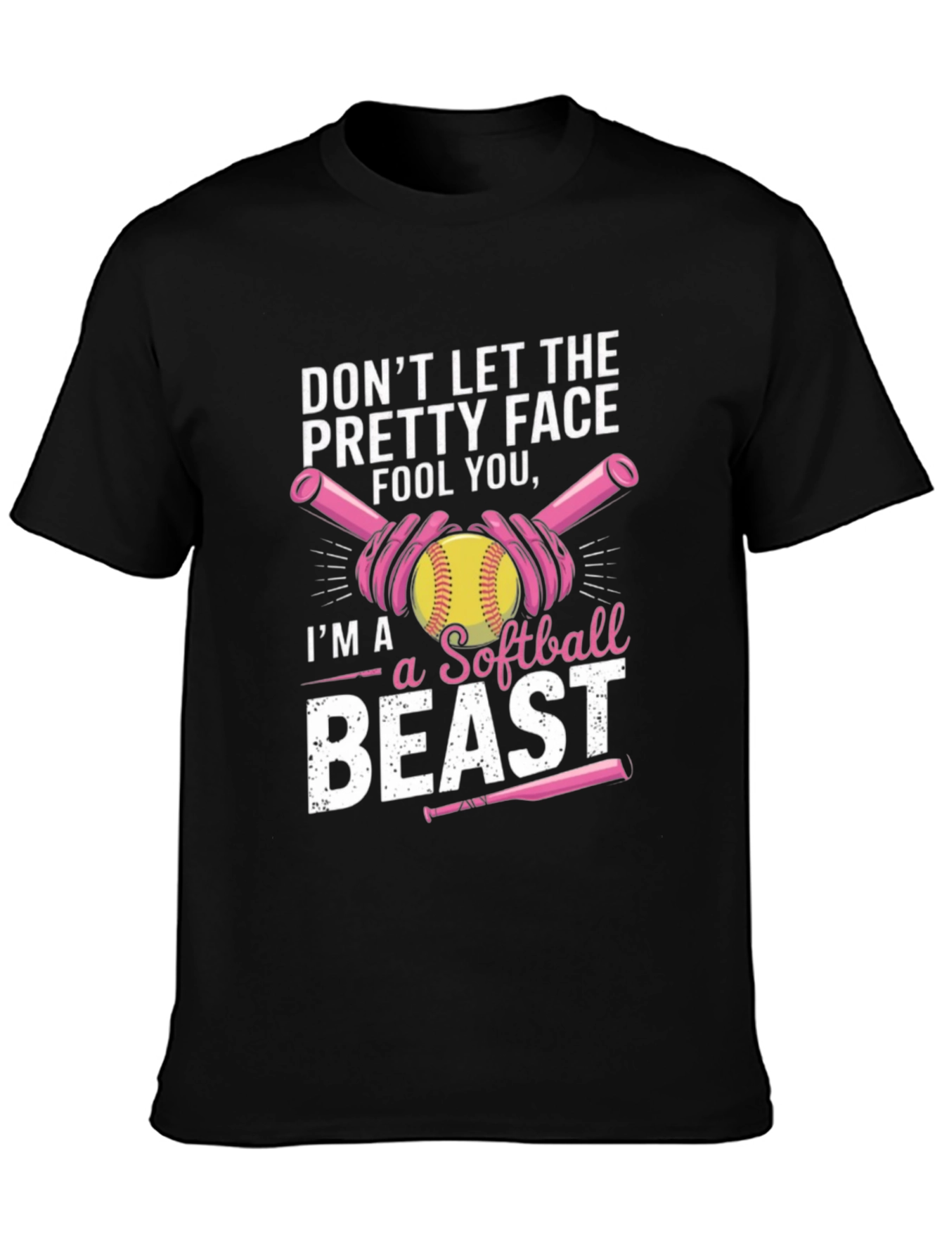 Softball Beast T-Shirt - Funny Sport Tee