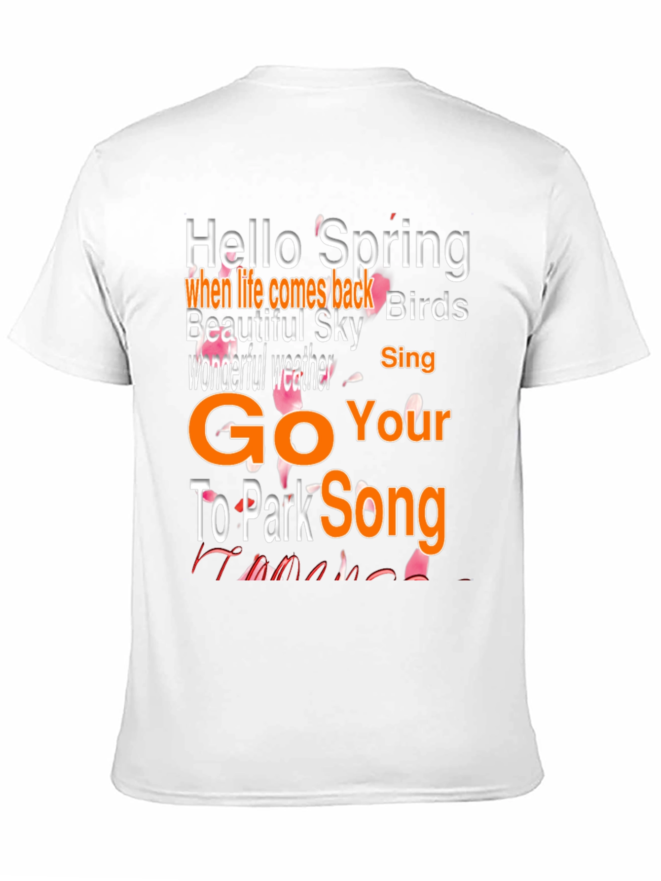 Hello Spring T-Shirt: Go To Park Song