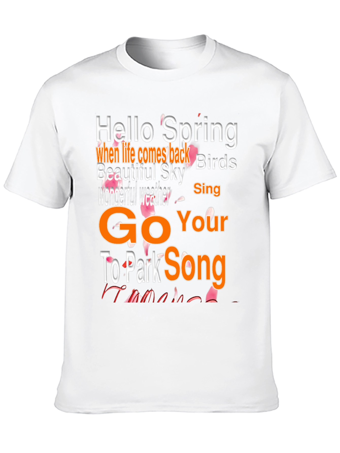 Hello Spring T-Shirt: Go To Park Song