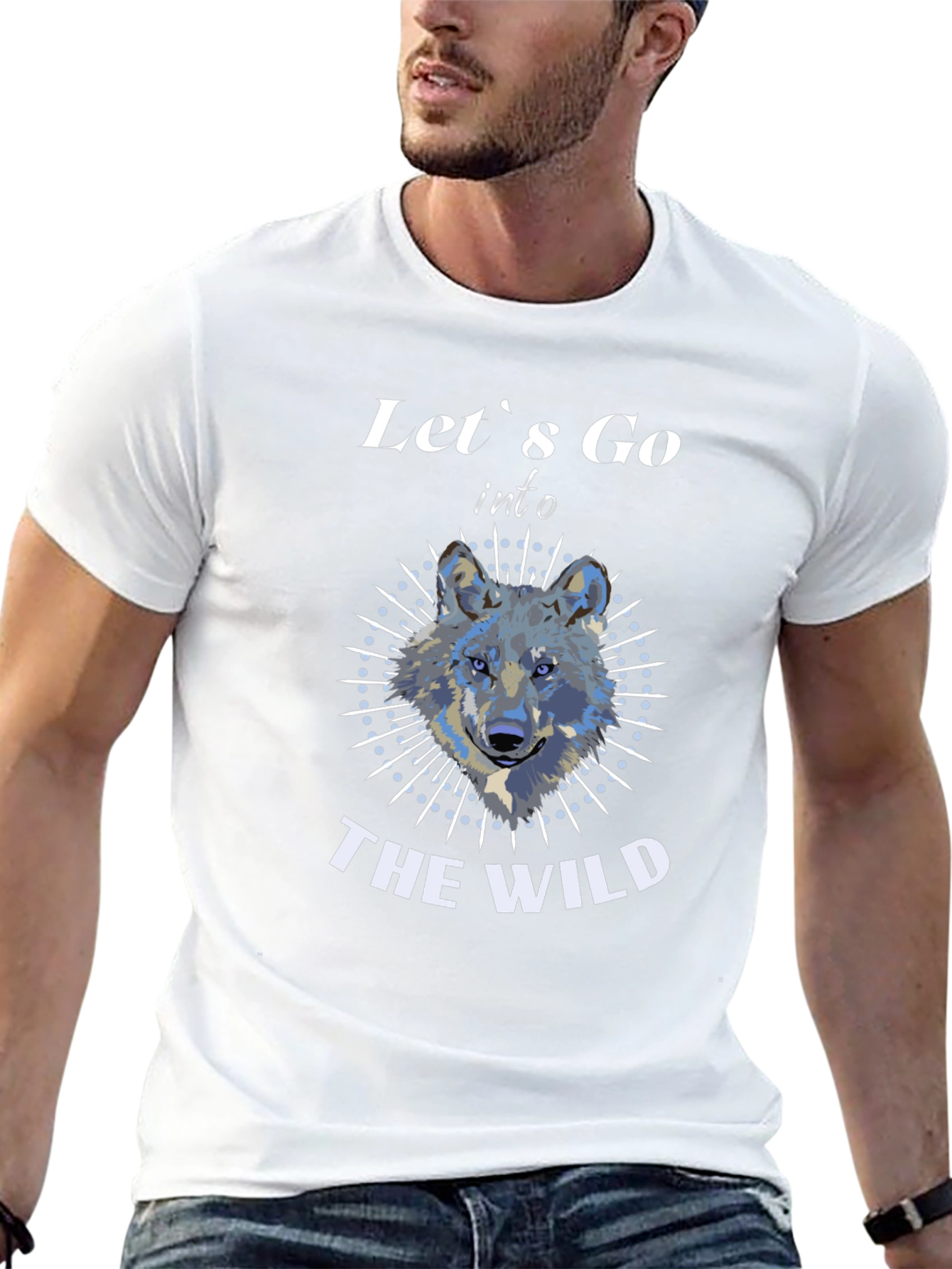 Wild Wolf Graphic Tee