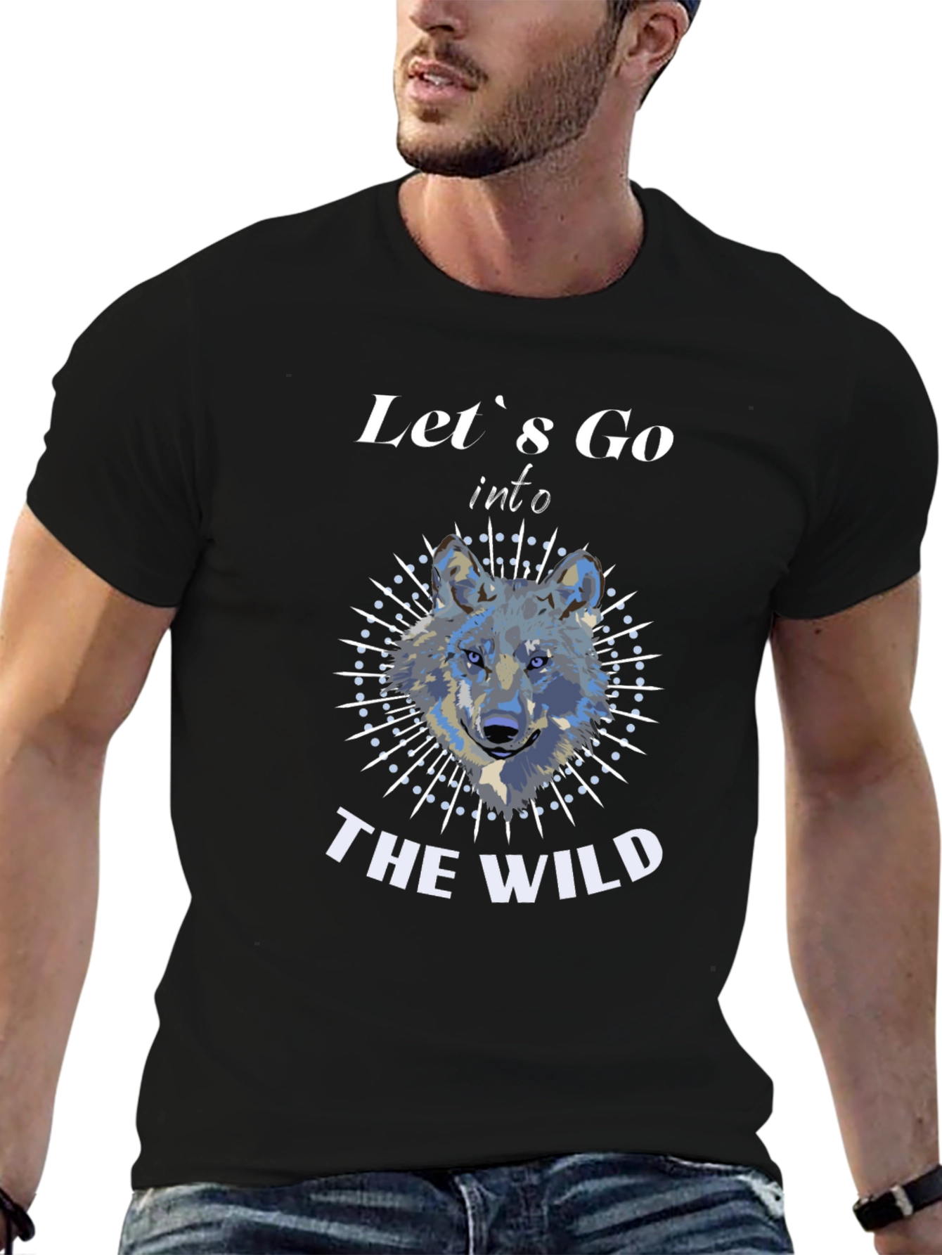 Wild Wolf Graphic Tee