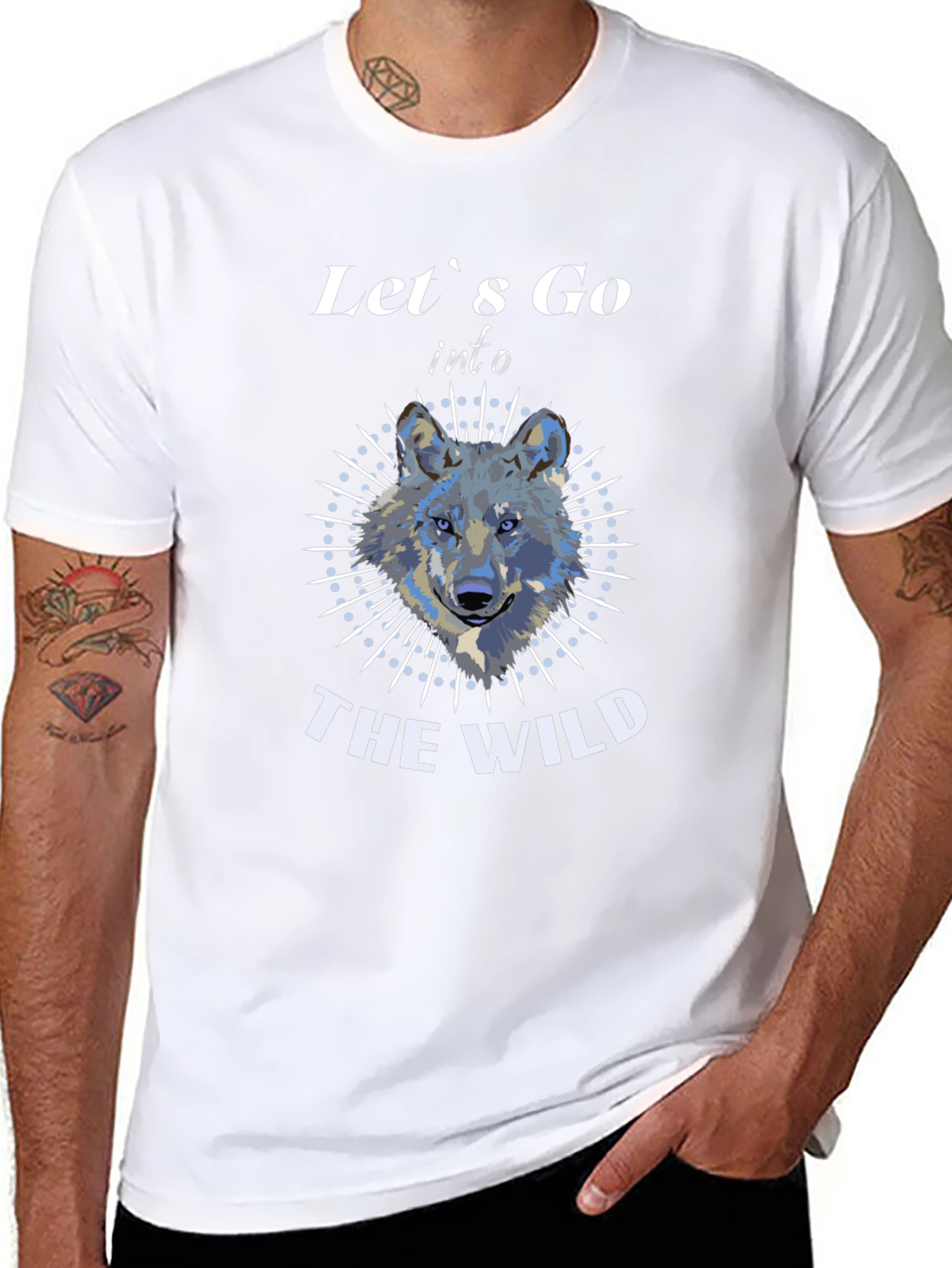 Wild Wolf Graphic Tee